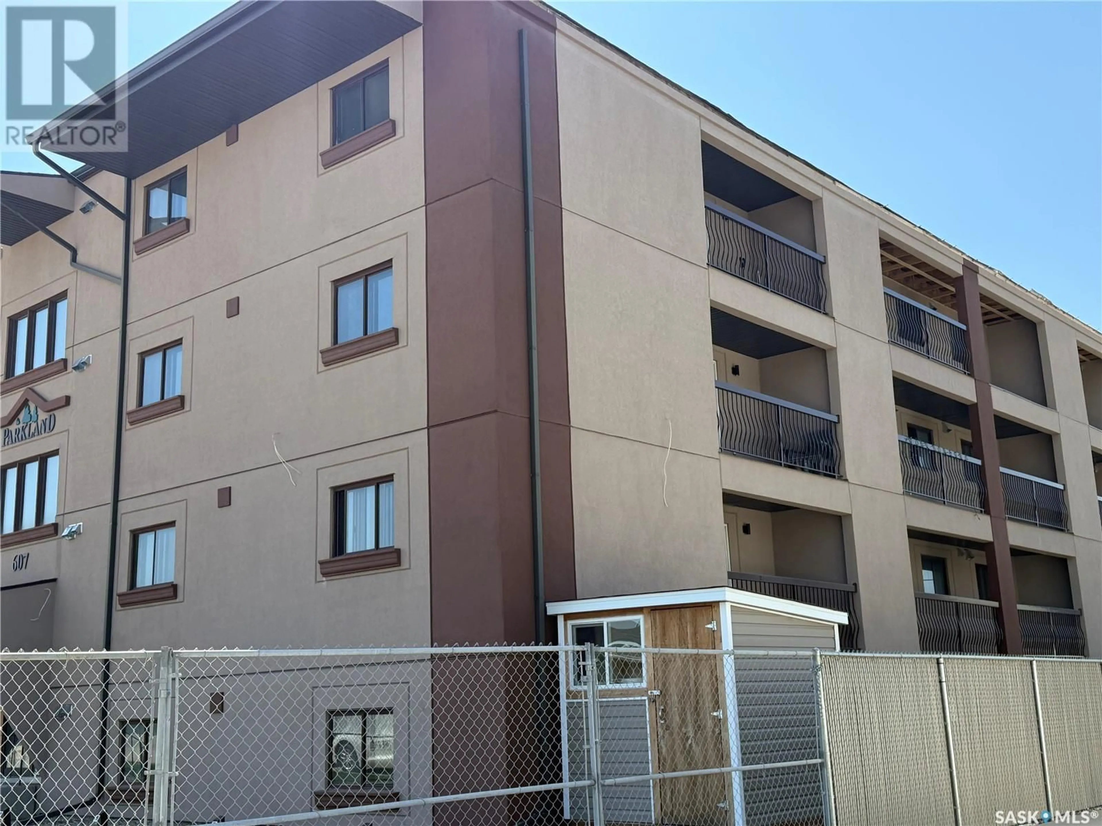 Balcony in the apartment, building for 304 607 10TH STREET, Humboldt Saskatchewan S0K2A0