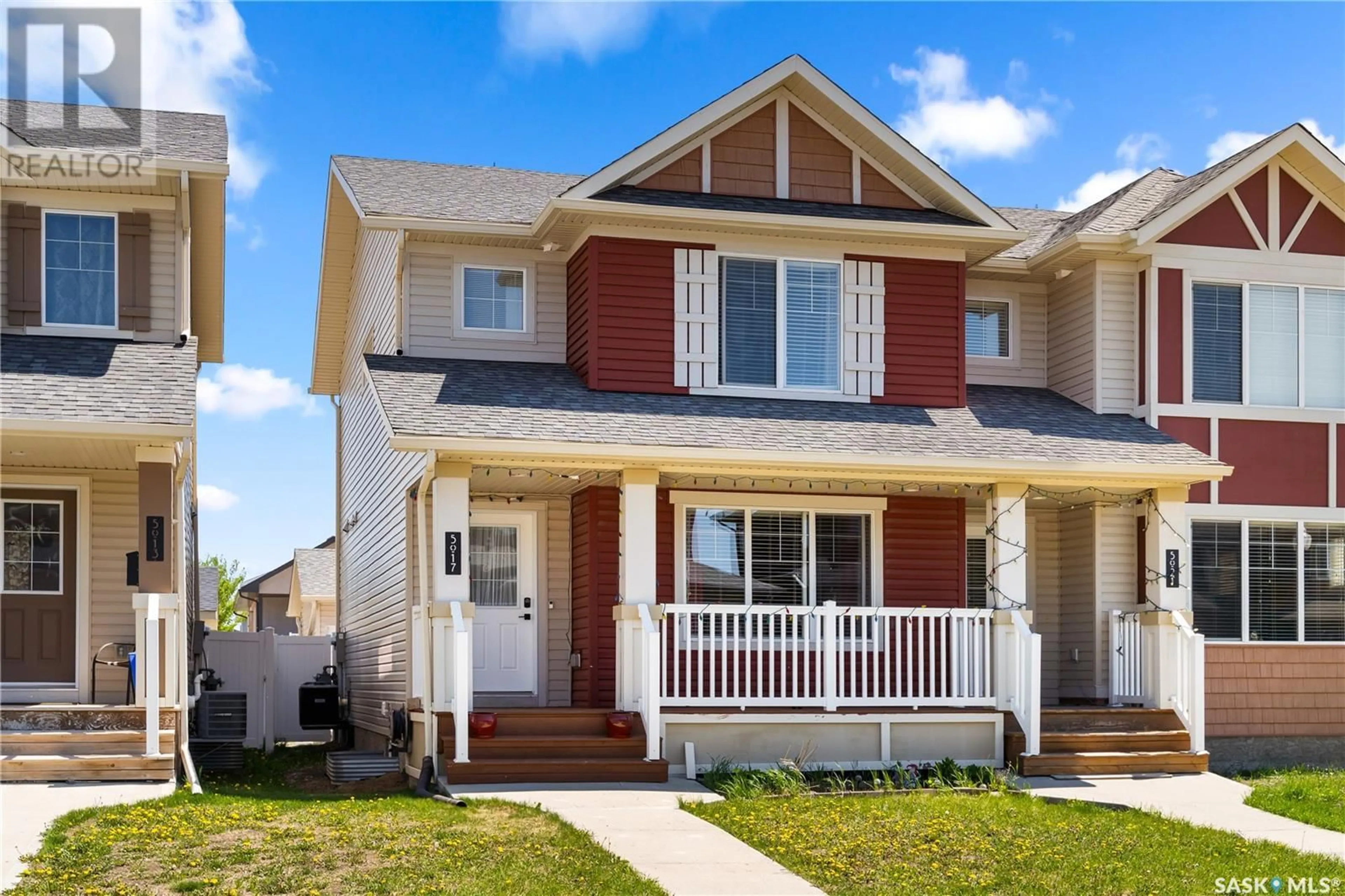 Home with vinyl exterior material, street for 5017 CORNELL GATE, Regina Saskatchewan S4W0J2