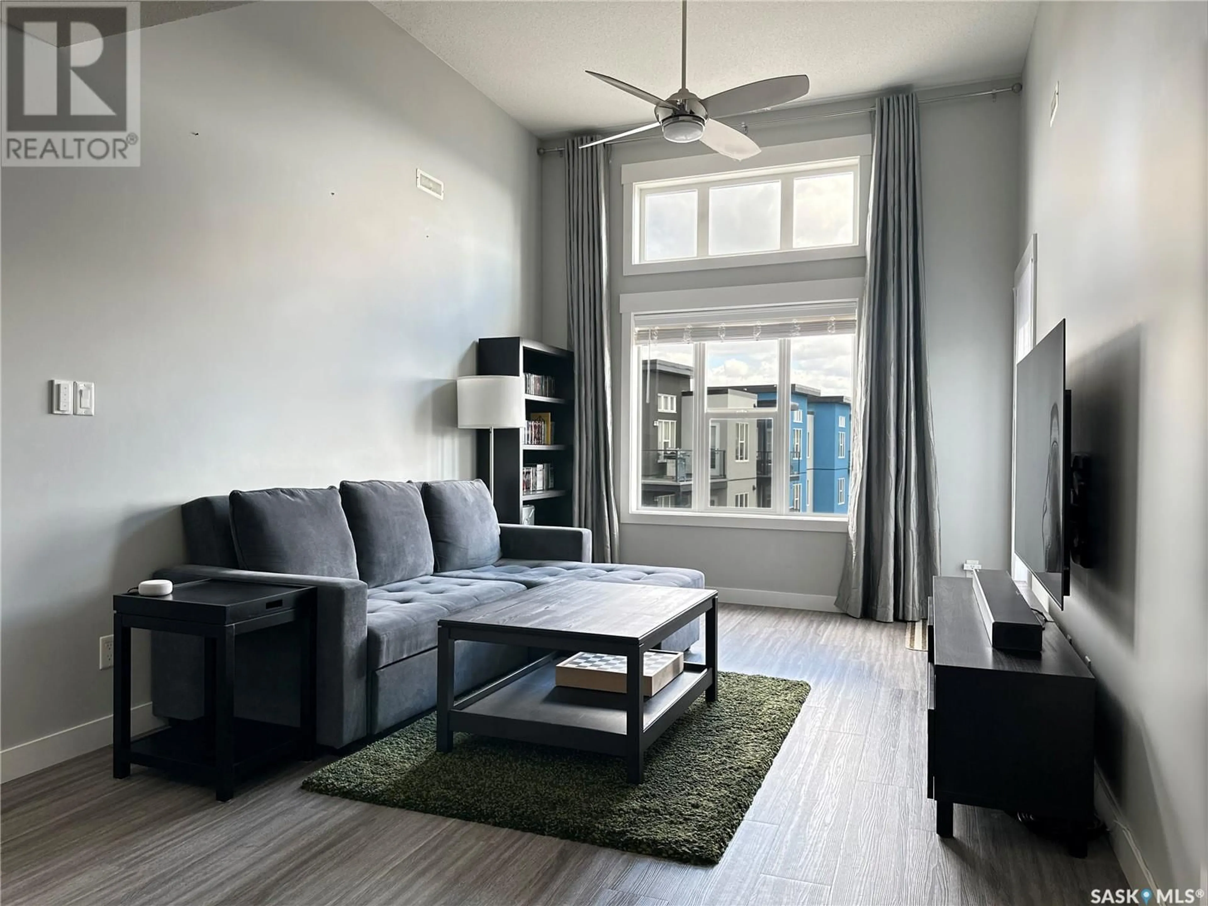 Living room with furniture, unknown for 424 - 5301 UNIVERSAL CRESCENT, Regina Saskatchewan S4W0K6