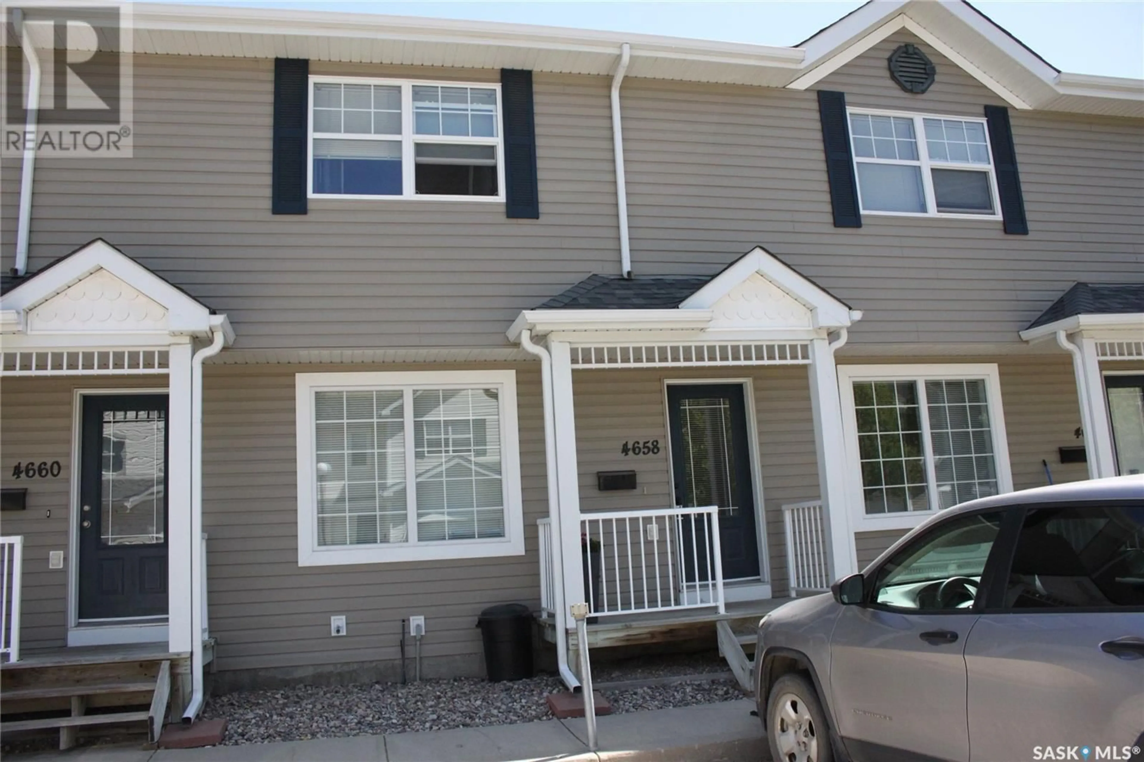 Home with vinyl exterior material, street for 4658 MARIGOLD DRIVE, Regina Saskatchewan S4X4S5