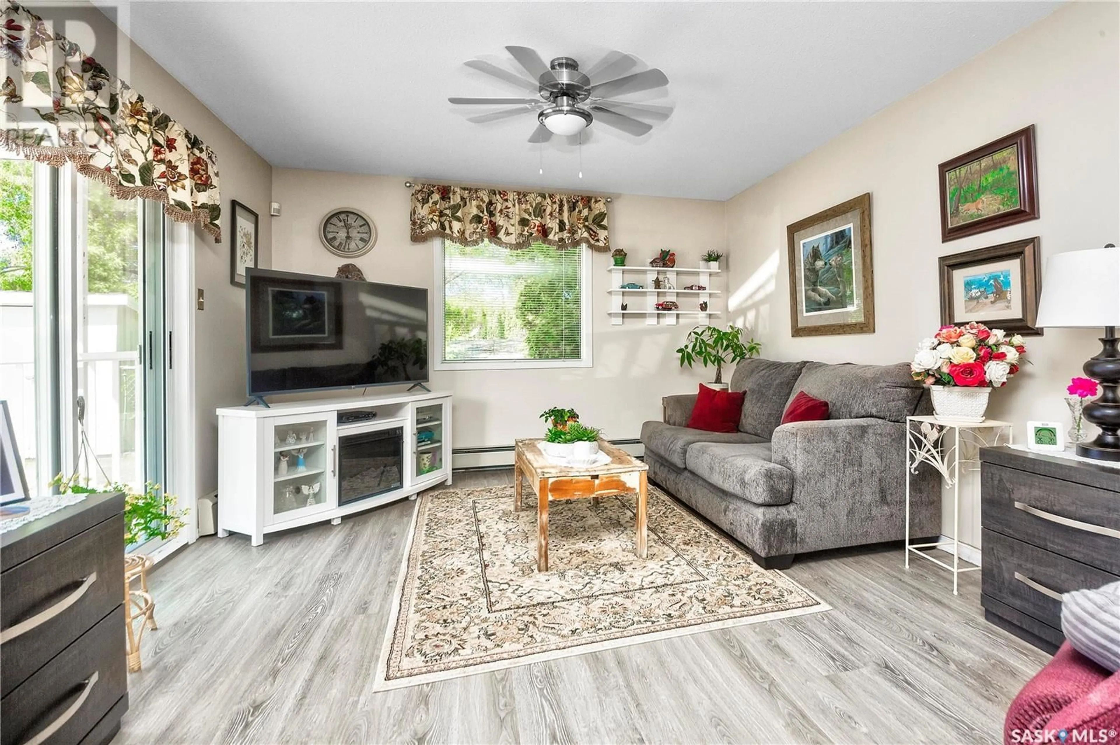 Living room with furniture, unknown for 103 - 2405 1ST AVENUE, Prince Albert Saskatchewan S6V5A2