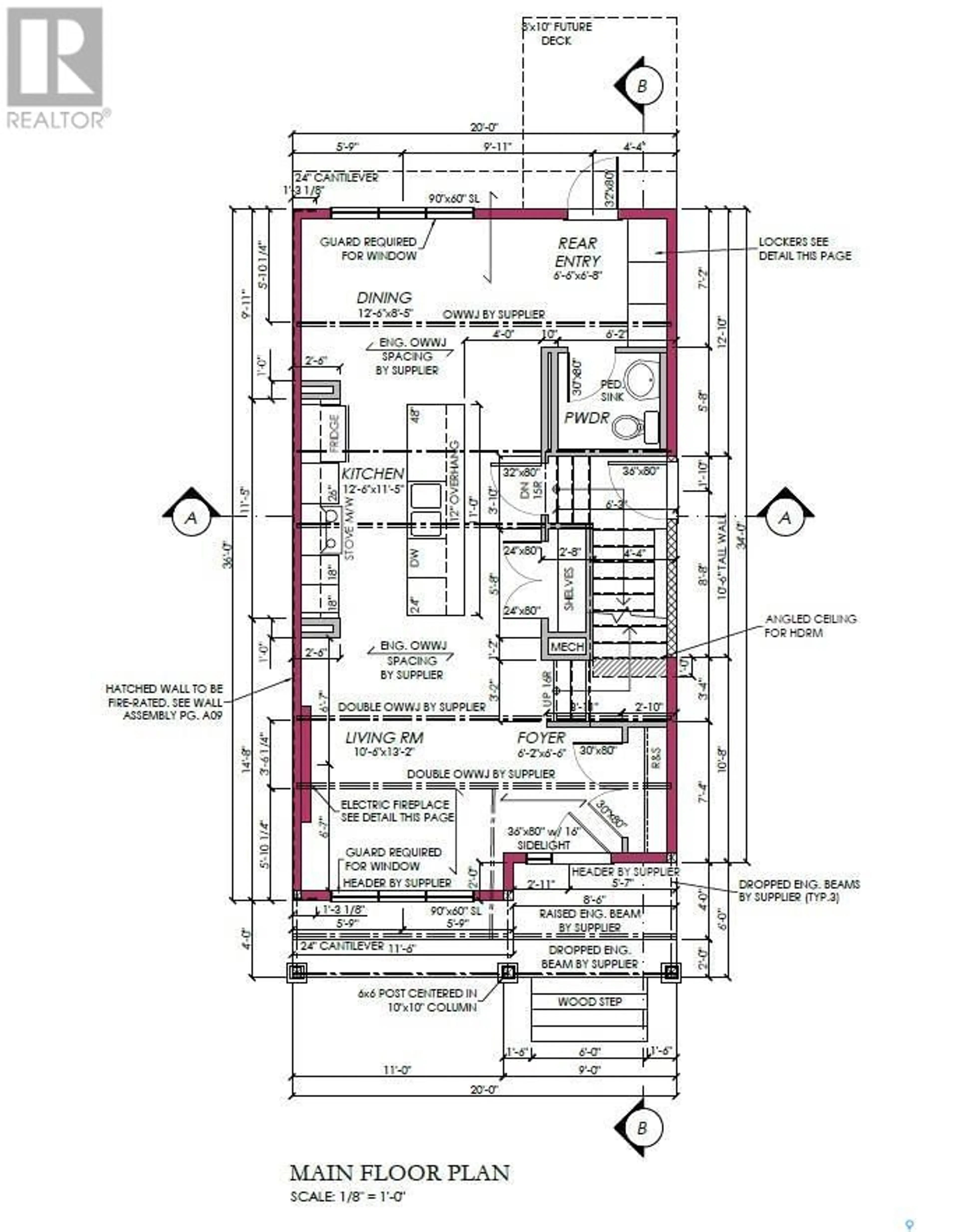 Floor plan for 3167 BOWEN STREET, Regina Saskatchewan S4N7K9