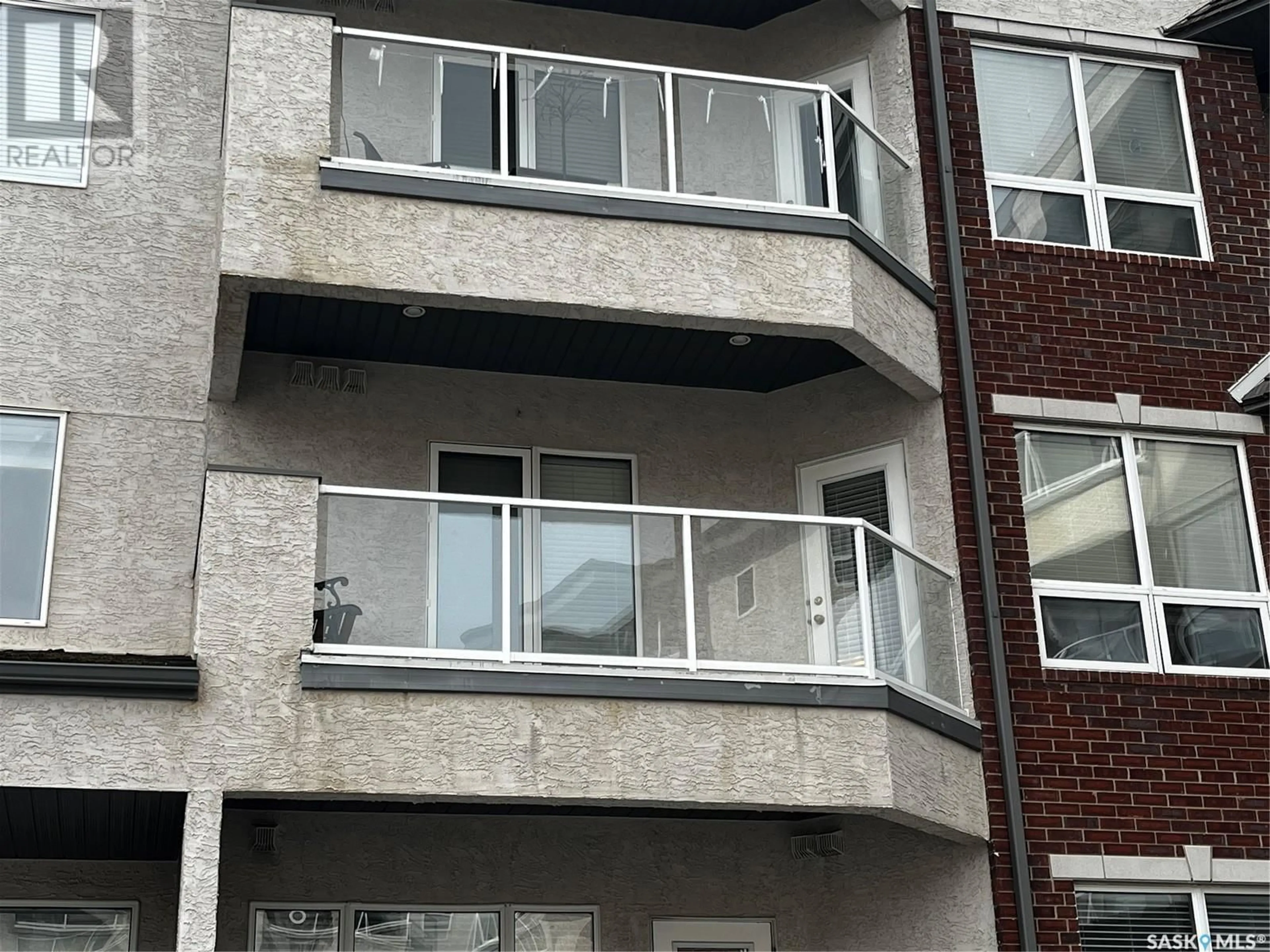 Balcony in the apartment, building for 210 106 ARMISTICE WAY, Saskatoon Saskatchewan S7J2H4