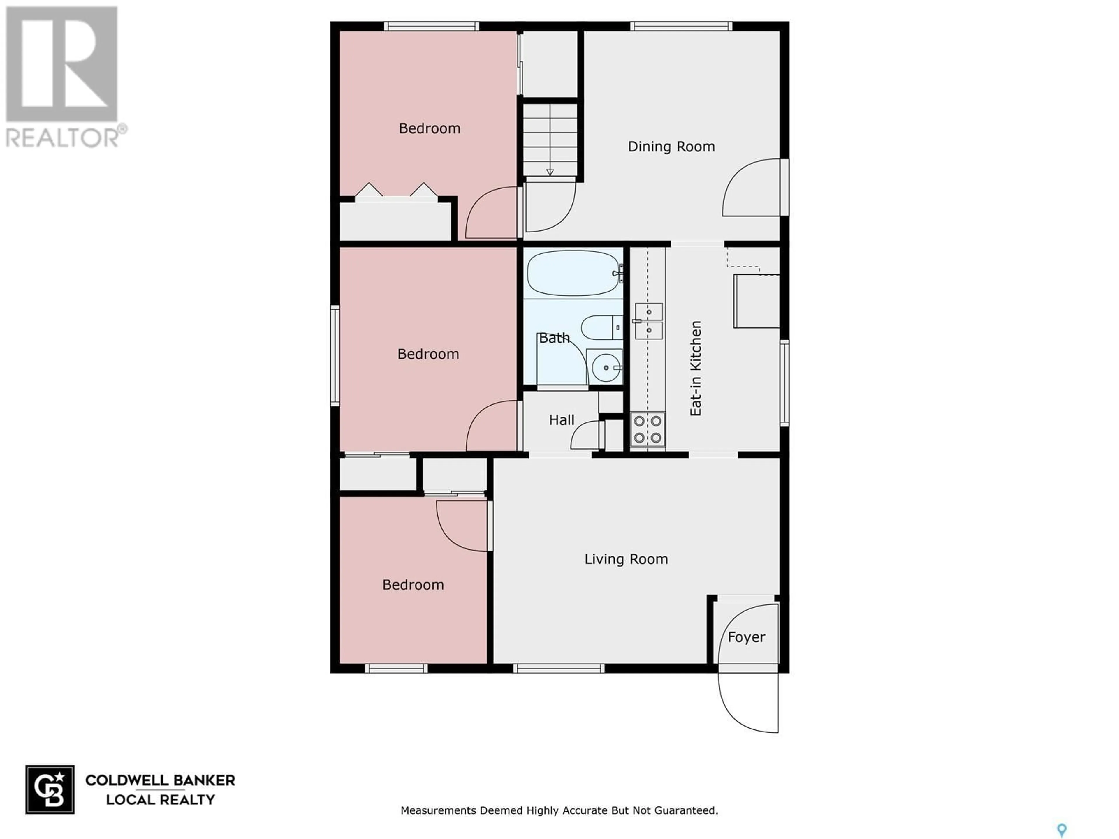 Floor plan for 892 ALGOMA AVENUE, Moose Jaw Saskatchewan S6H3Z3