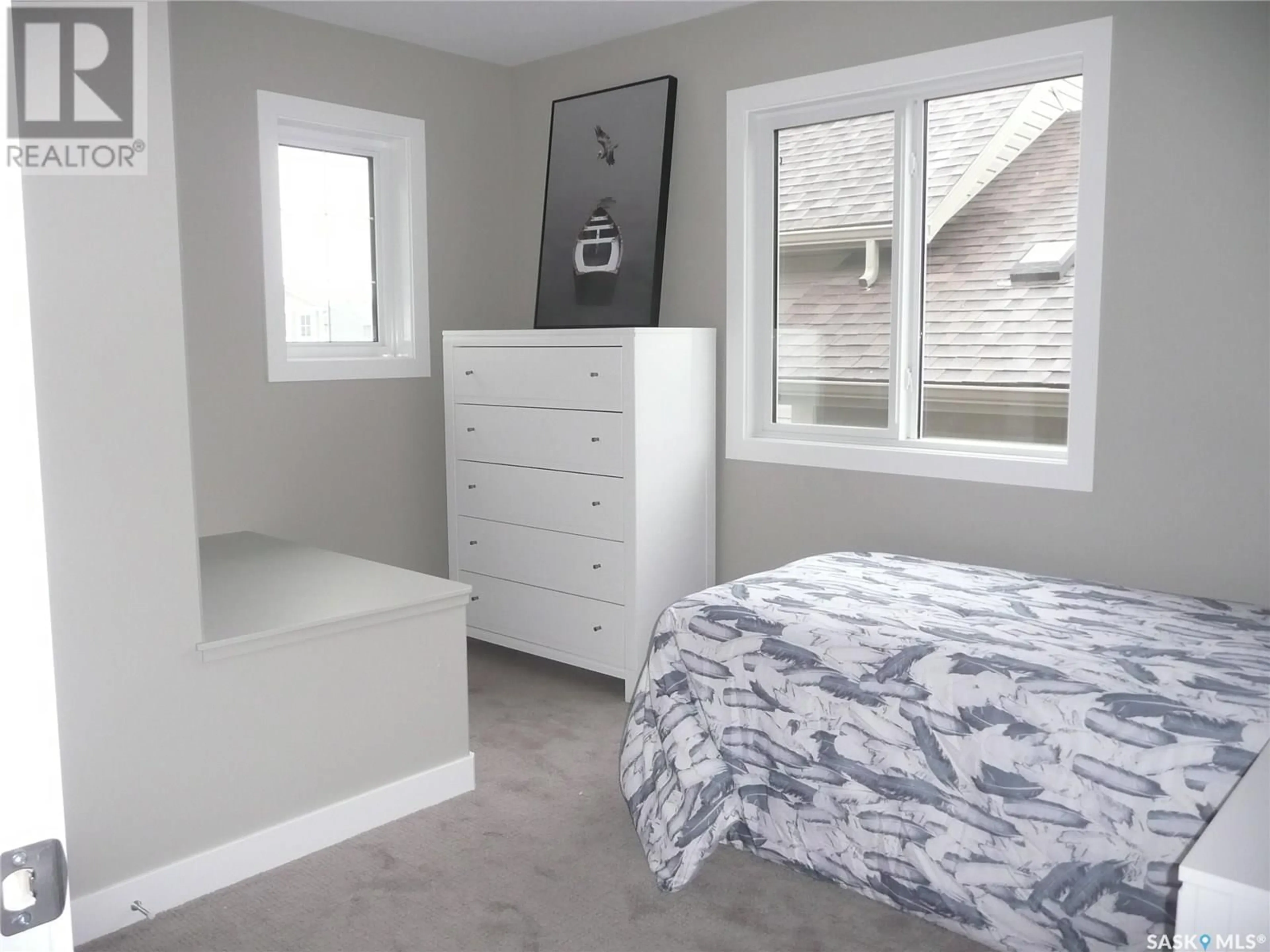 Bedroom with bed, unknown for 446 DORAN CRESCENT, Saskatoon Saskatchewan S7V1W2