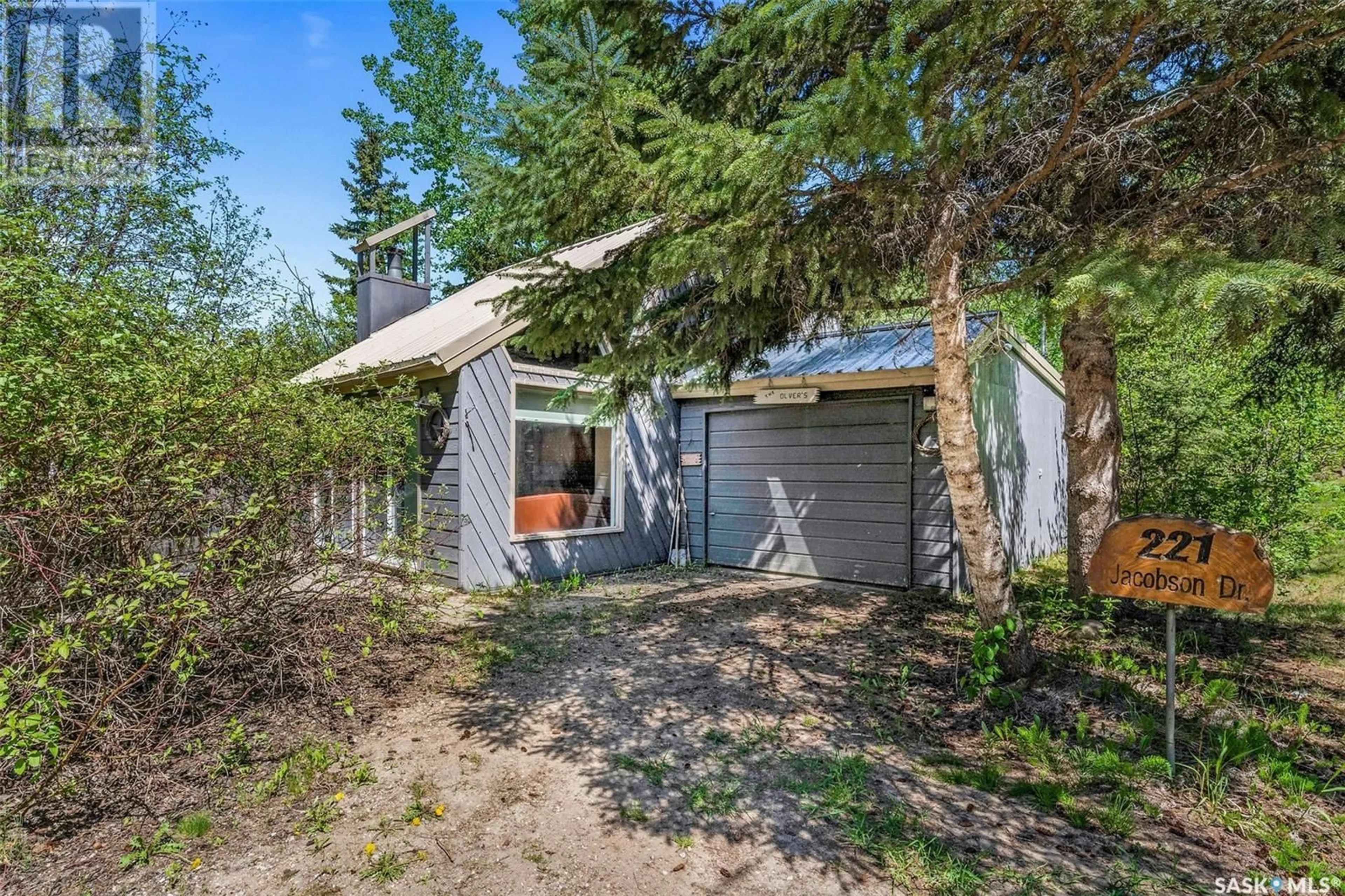 A pic from outside/outdoor area/front of a property/back of a property/a pic from drone, unknown for 221 JACOBSON DRIVE, Christopher Lake Saskatchewan S0J0N0