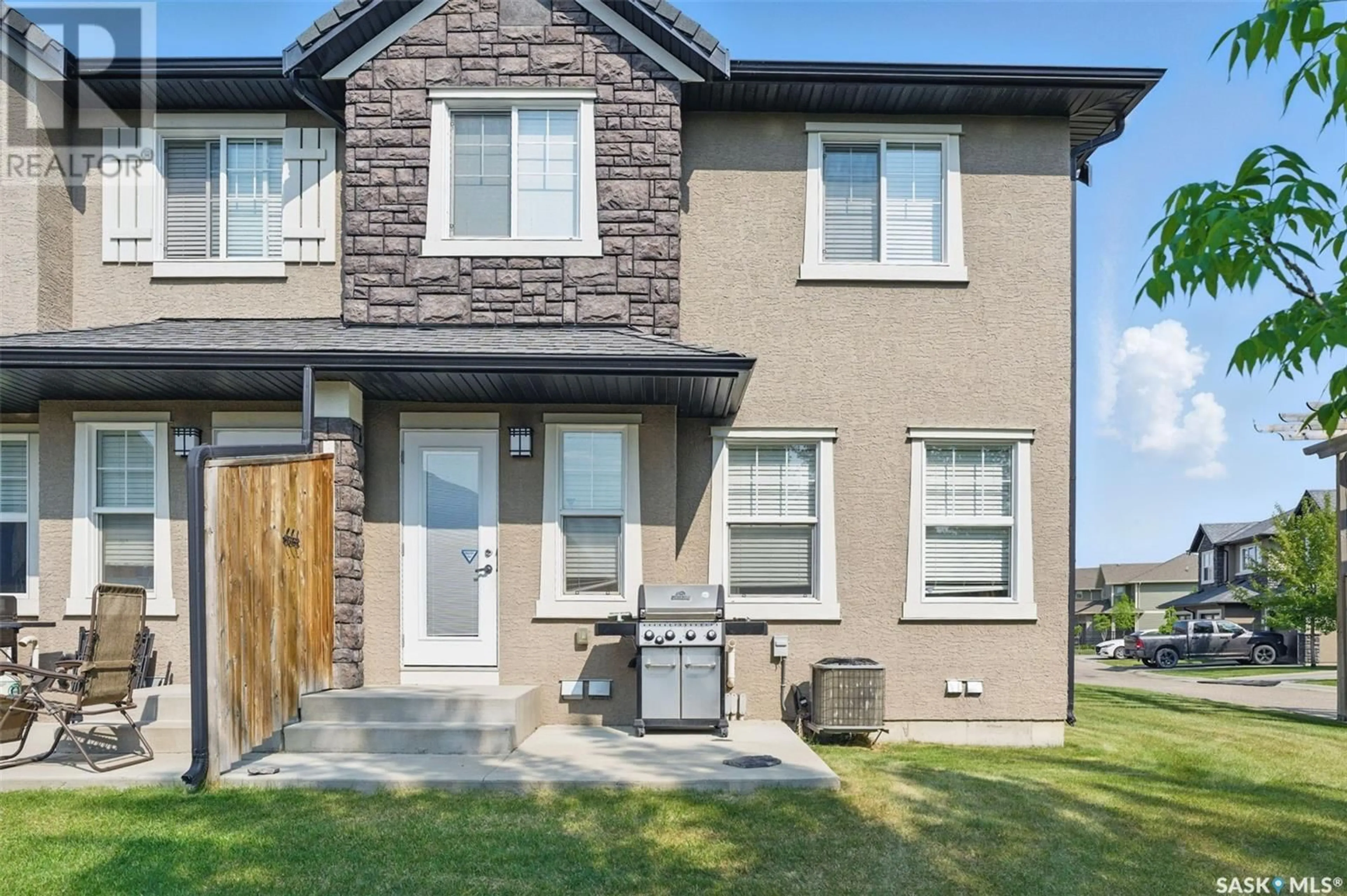 Home with brick exterior material, street for 301 1555 PATON CRESCENT, Saskatoon Saskatchewan S7W0V5