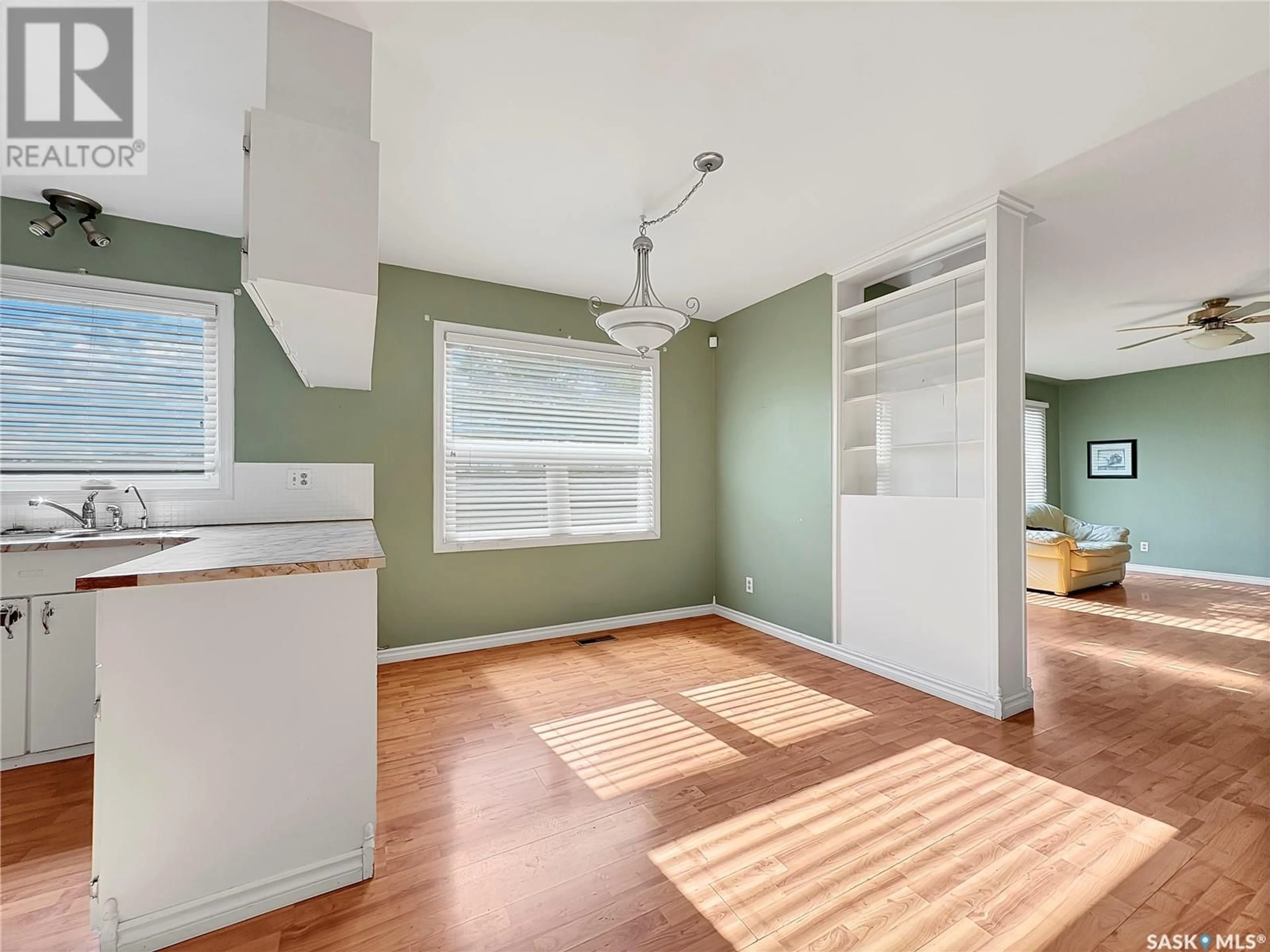 Open concept kitchen, unknown for 1382 112TH STREET, North Battleford Saskatchewan S9A2G1