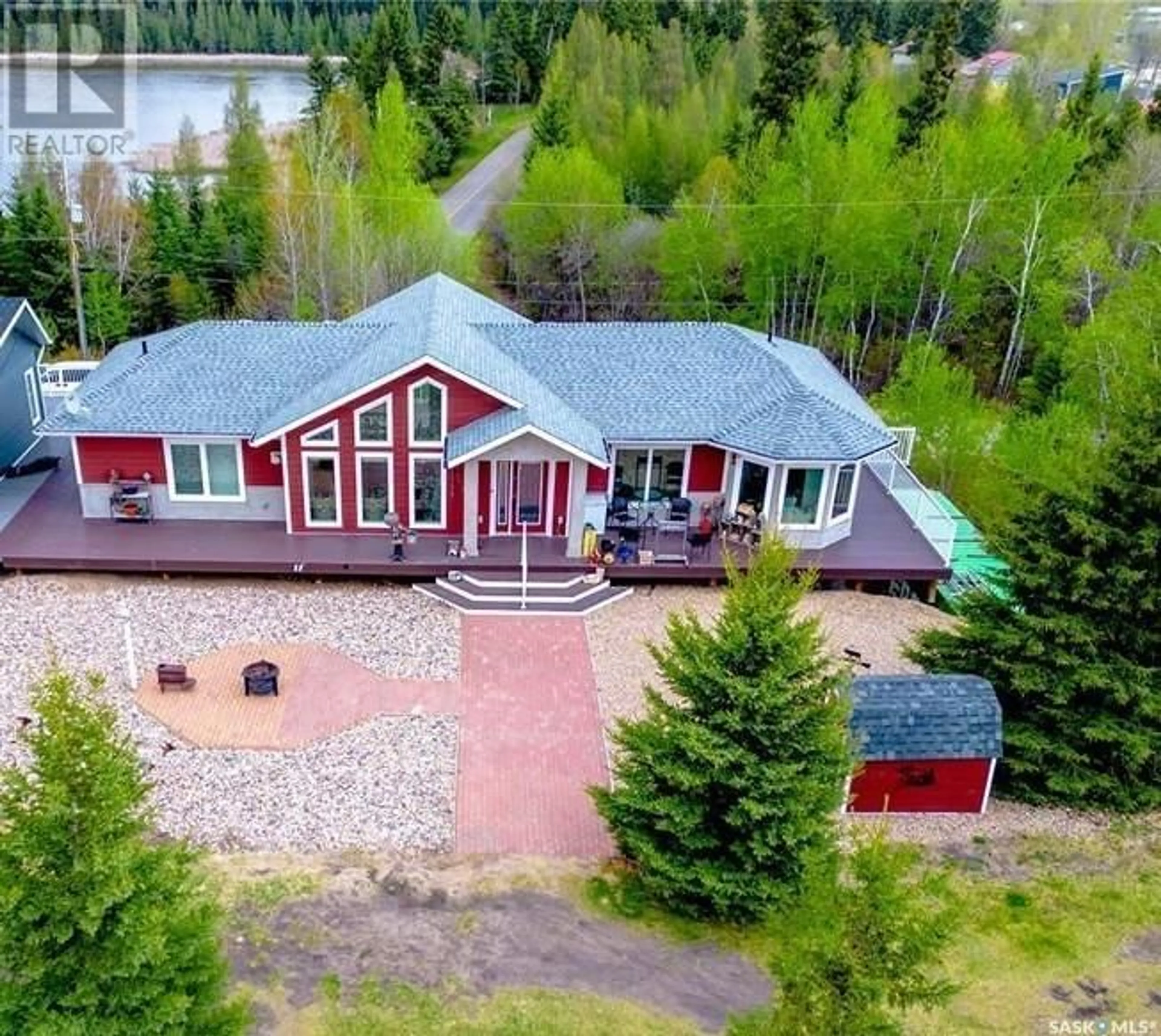 A pic from outside/outdoor area/front of a property/back of a property/a pic from drone, unknown for 201 LAKEVIEW DRIVE, Keys Rm No. 303 Saskatchewan S0A0L0