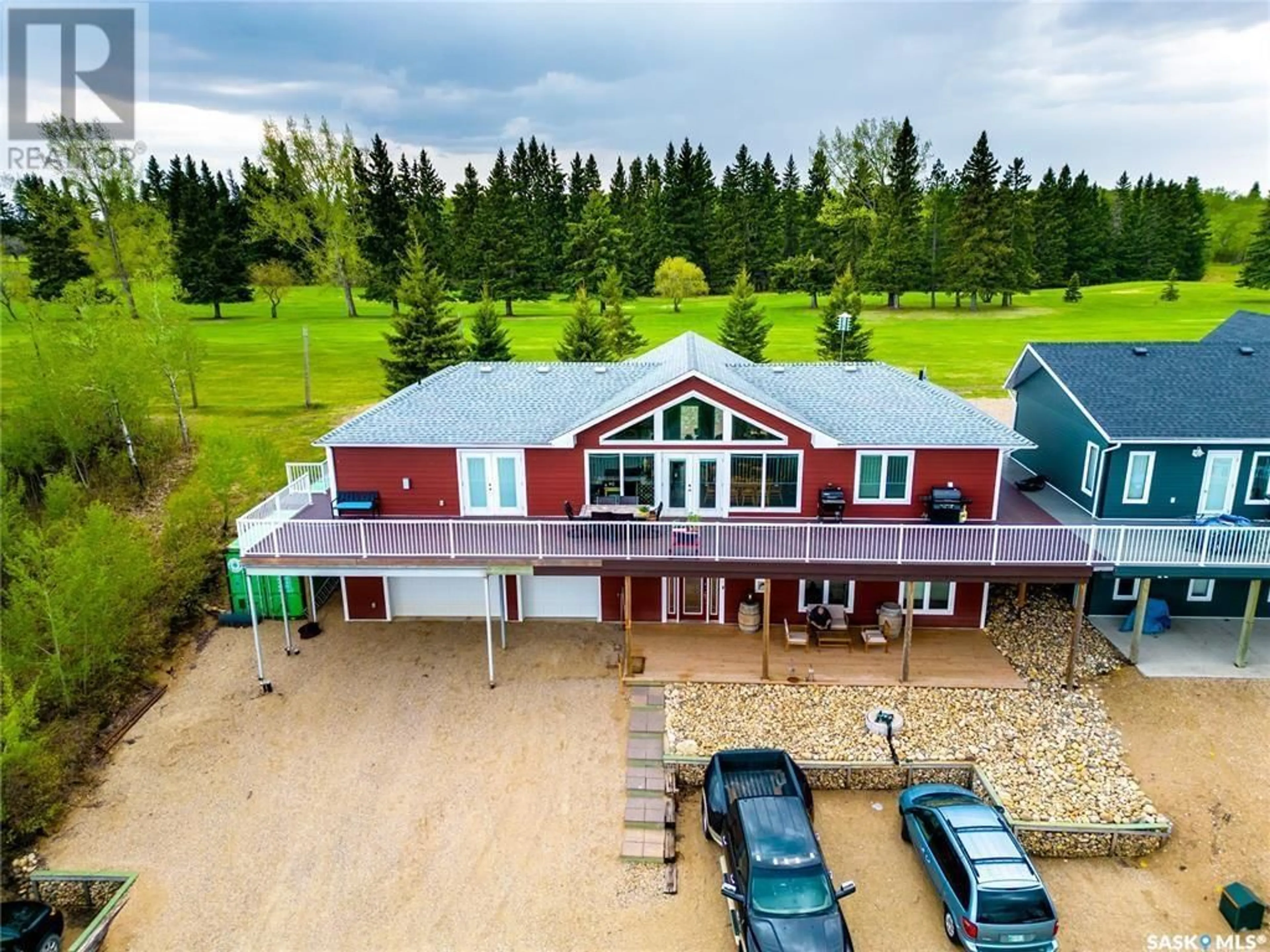 A pic from outside/outdoor area/front of a property/back of a property/a pic from drone, building for 201 LAKEVIEW DRIVE, Keys Rm No. 303 Saskatchewan S0A0L0