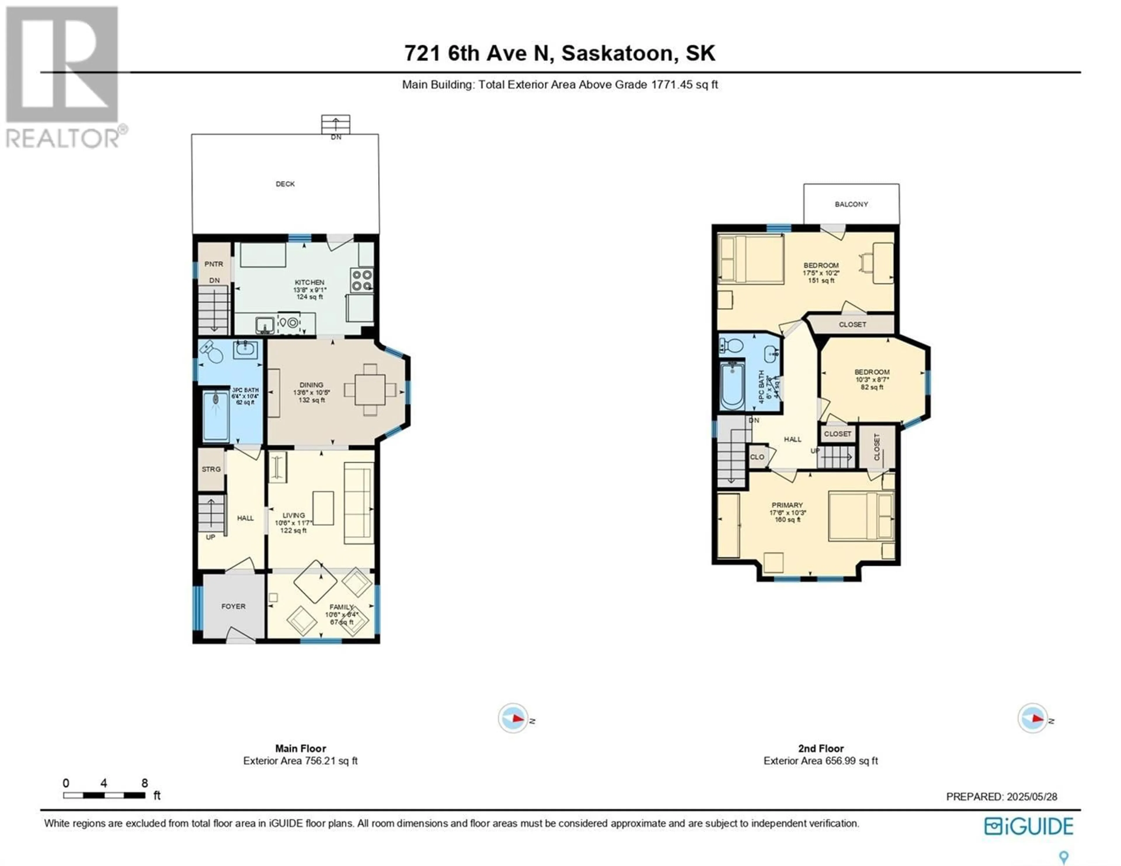 Floor plan for 721 6TH AVENUE, Saskatoon Saskatchewan S7K2S8