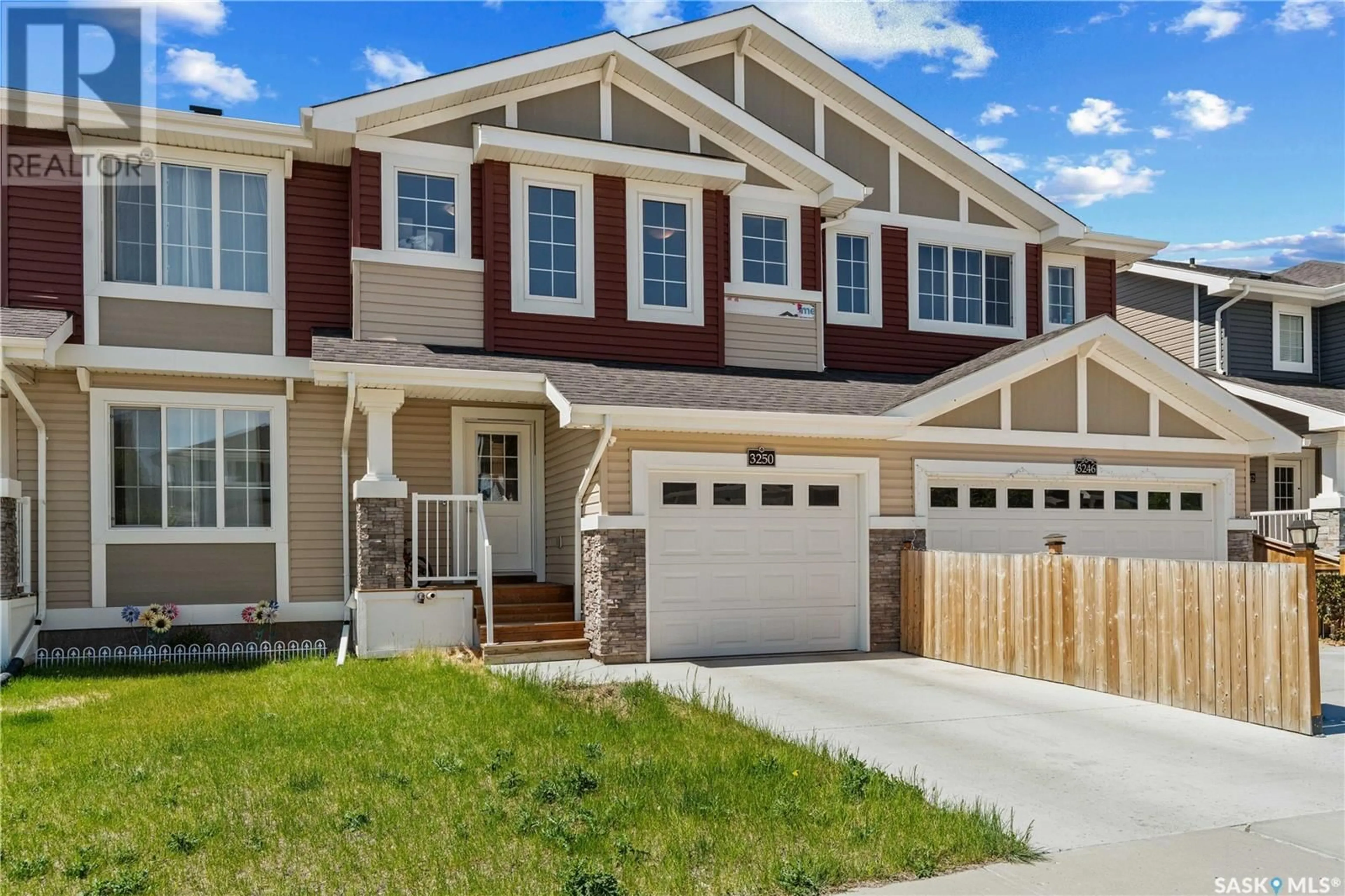 Home with vinyl exterior material, street for 3250 GREEN STONE ROAD, Regina Saskatchewan S4V3R2