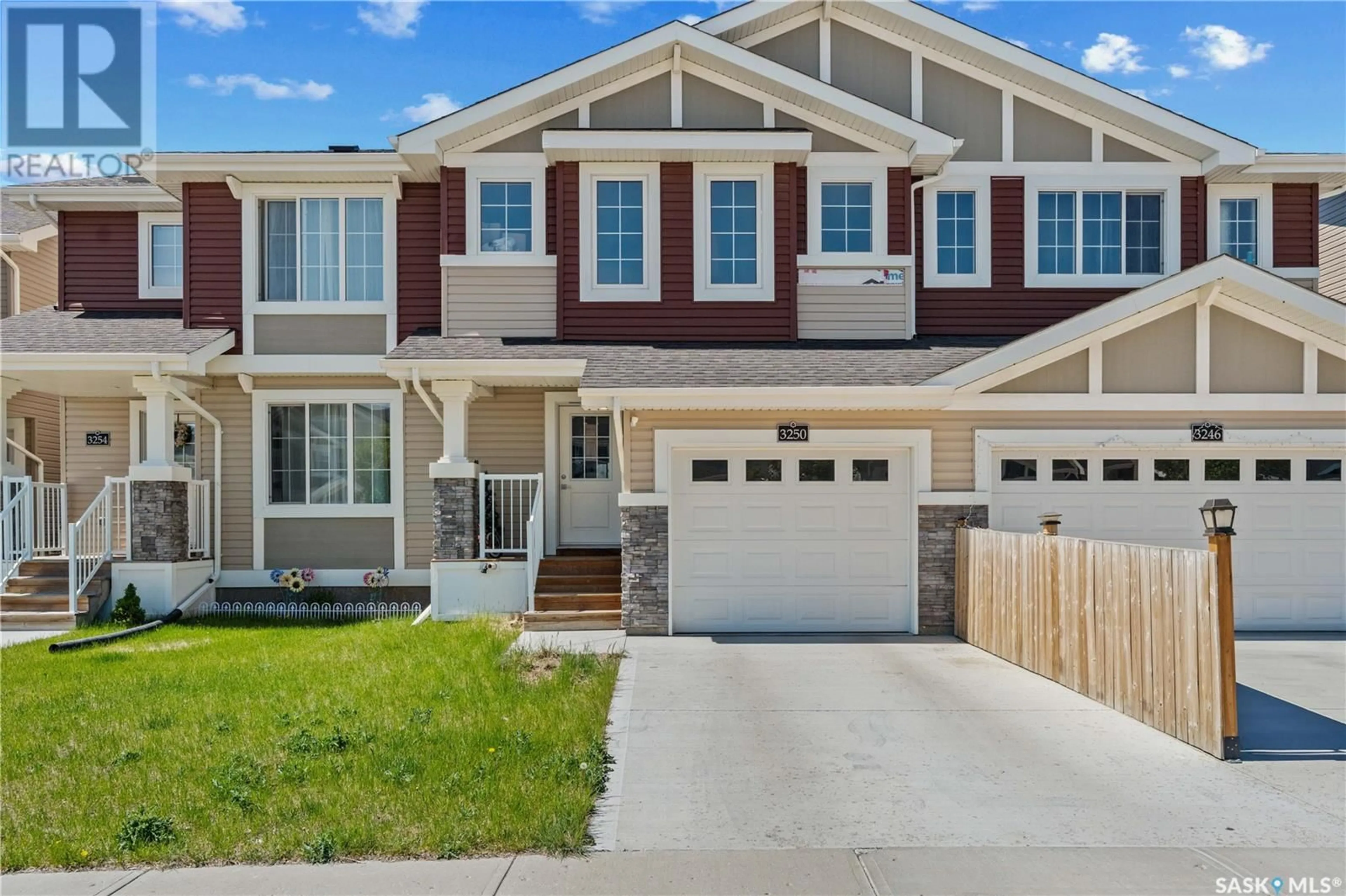 Home with vinyl exterior material, street for 3250 GREEN STONE ROAD, Regina Saskatchewan S4V3R2