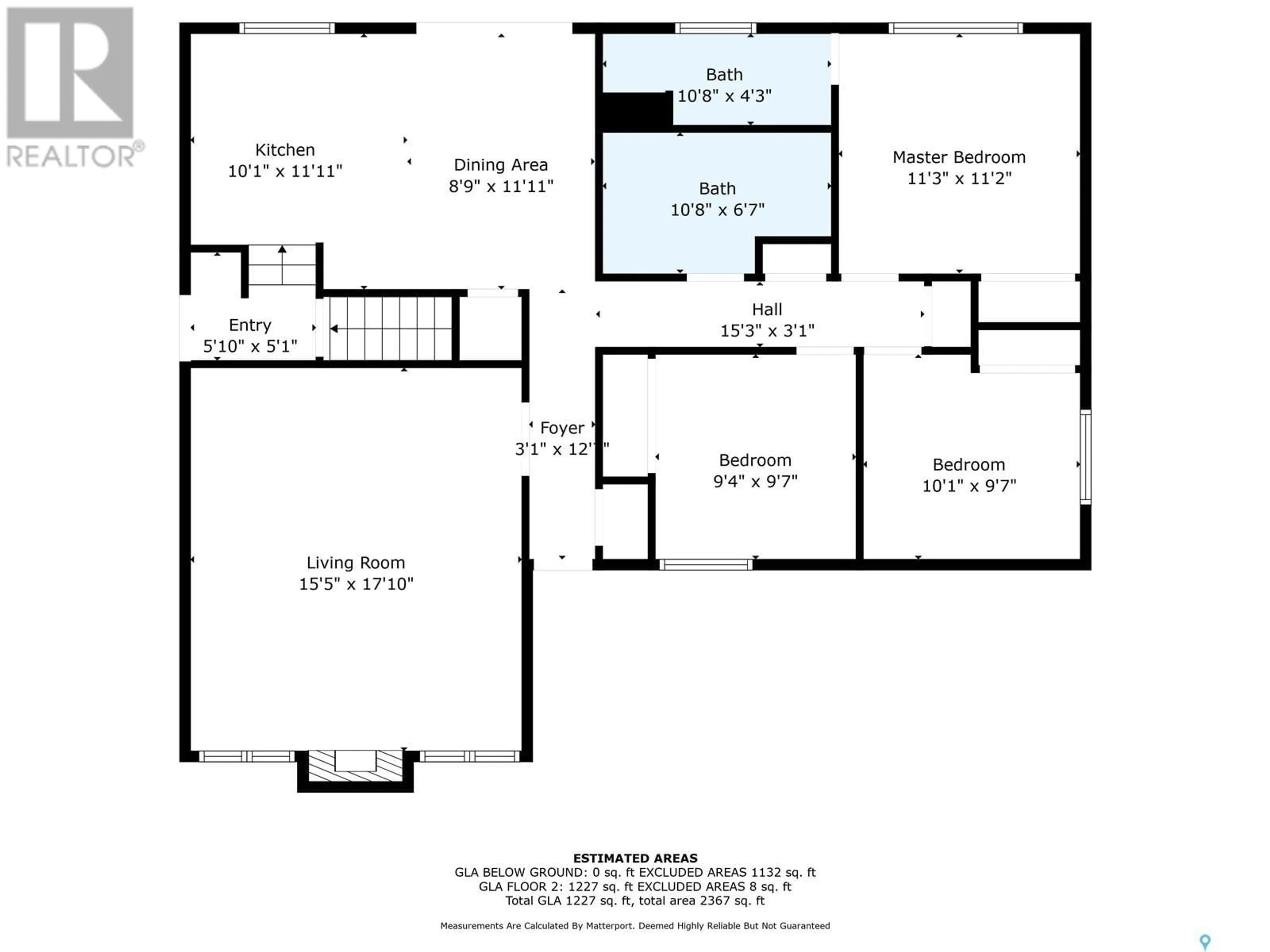 Floor plan for 103 CYPRESS COURT, Saskatoon Saskatchewan S7K5C3