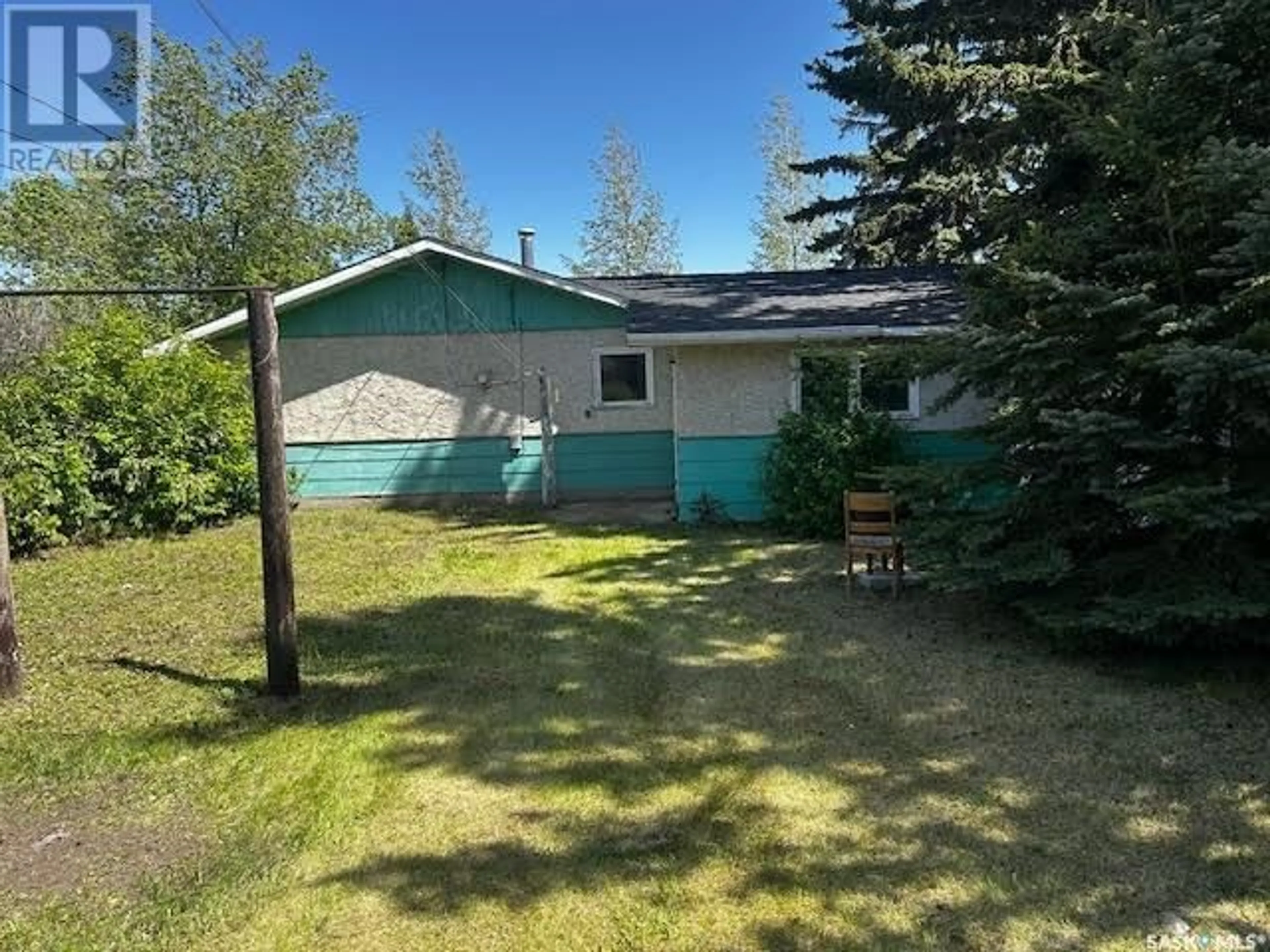 A pic from outside/outdoor area/front of a property/back of a property/a pic from drone, unknown for 107 ARTHUR STREET, Cut Knife Saskatchewan S0M0N0