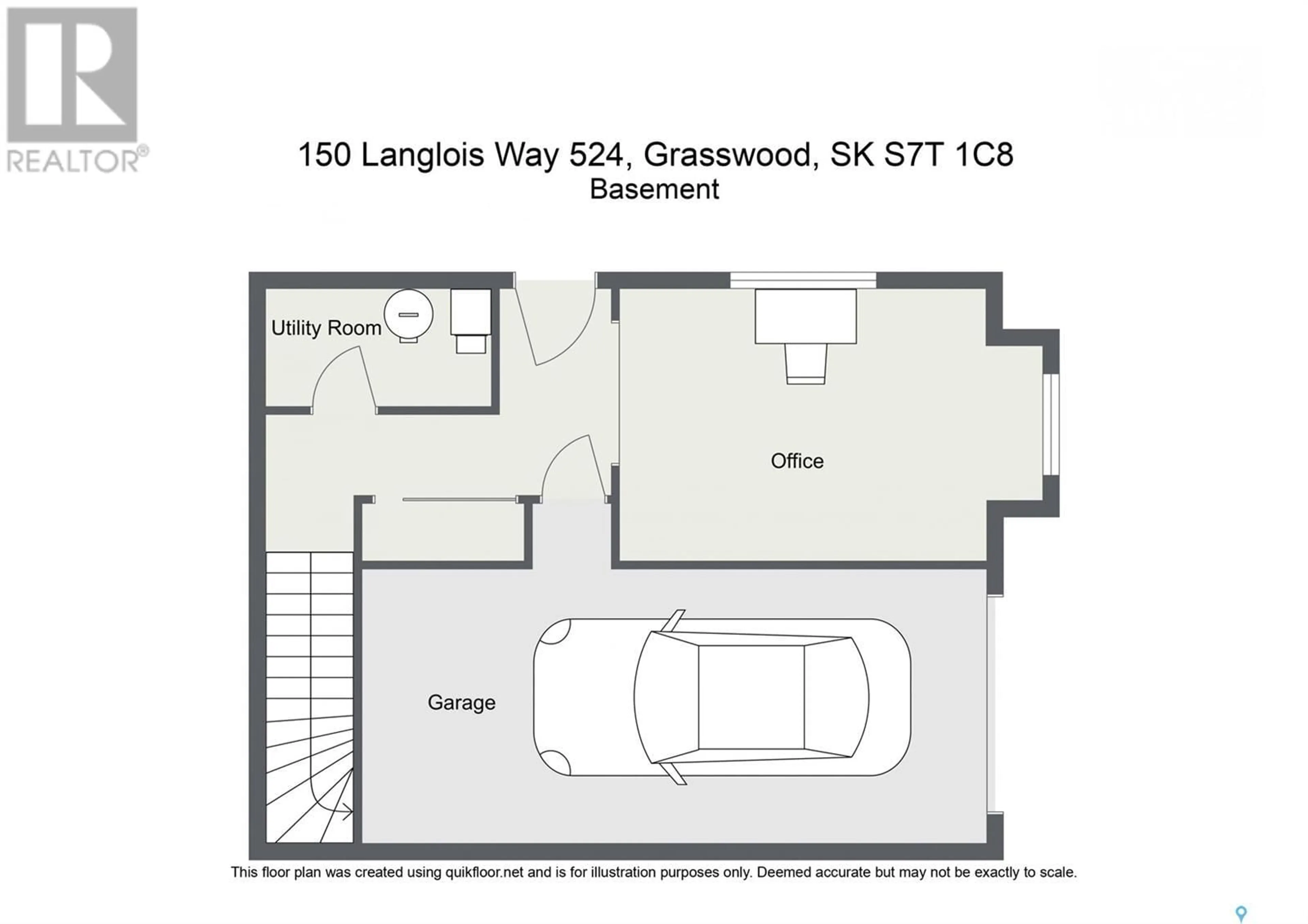 Floor plan for 524 150 LANGLOIS WAY, Saskatoon Saskatchewan S7T0K8