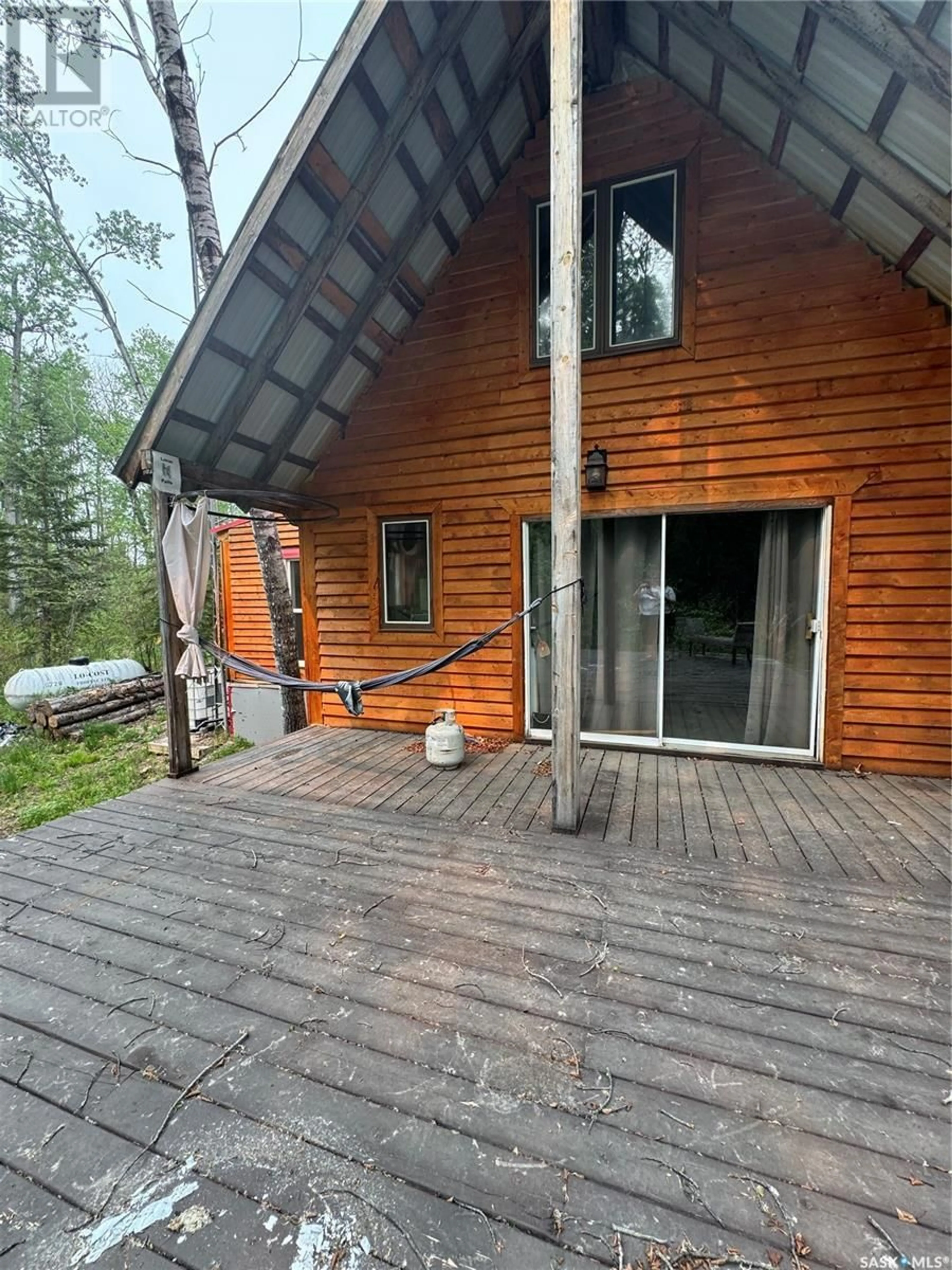 Patio, forest/trees view for 17 MOOSE CRESCENT, Hudson Bay Rm No. 394 Saskatchewan S0E0Y0