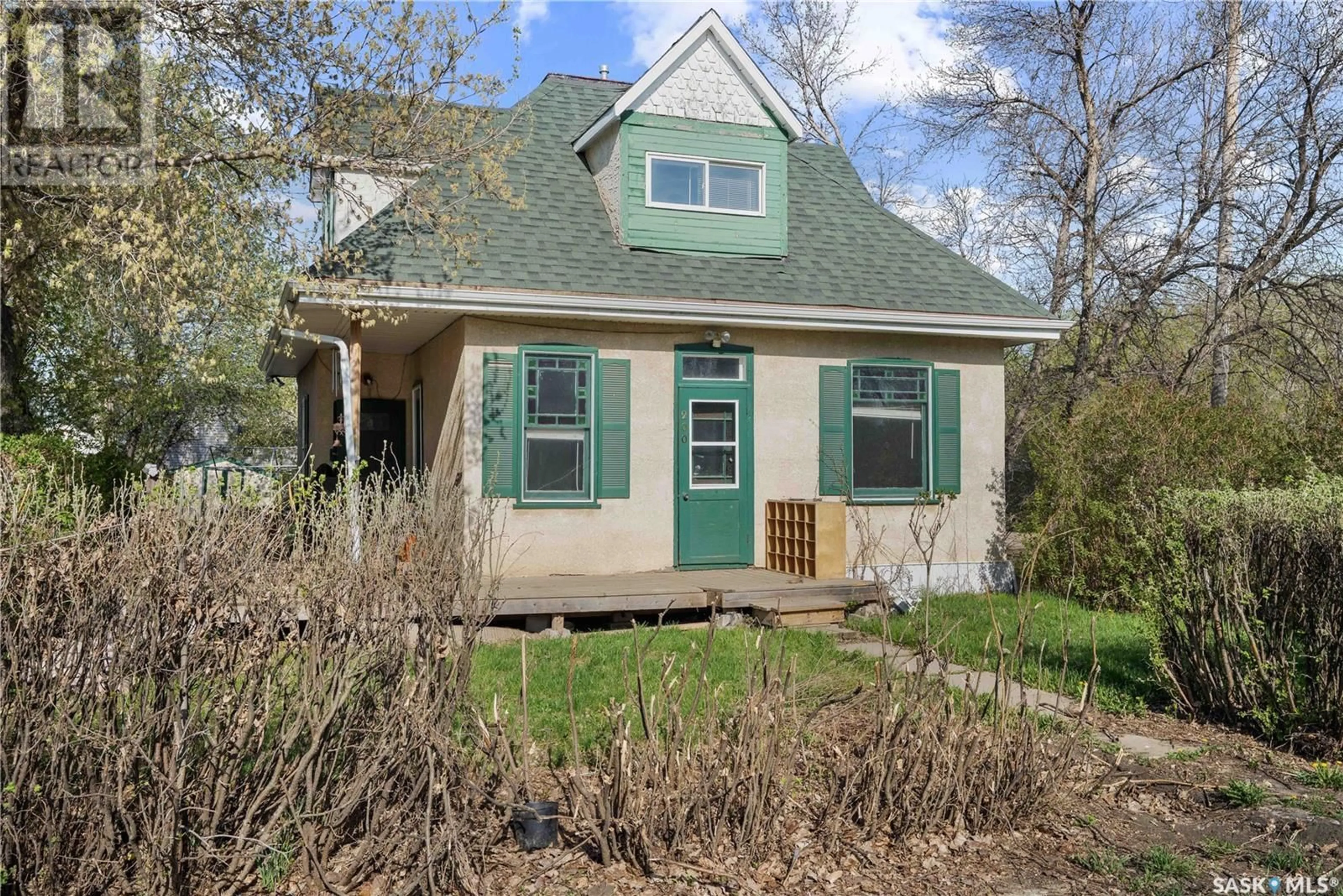 Home with vinyl exterior material, street for 200 BRUNSWICK STREET, Pense Saskatchewan S0G3W0