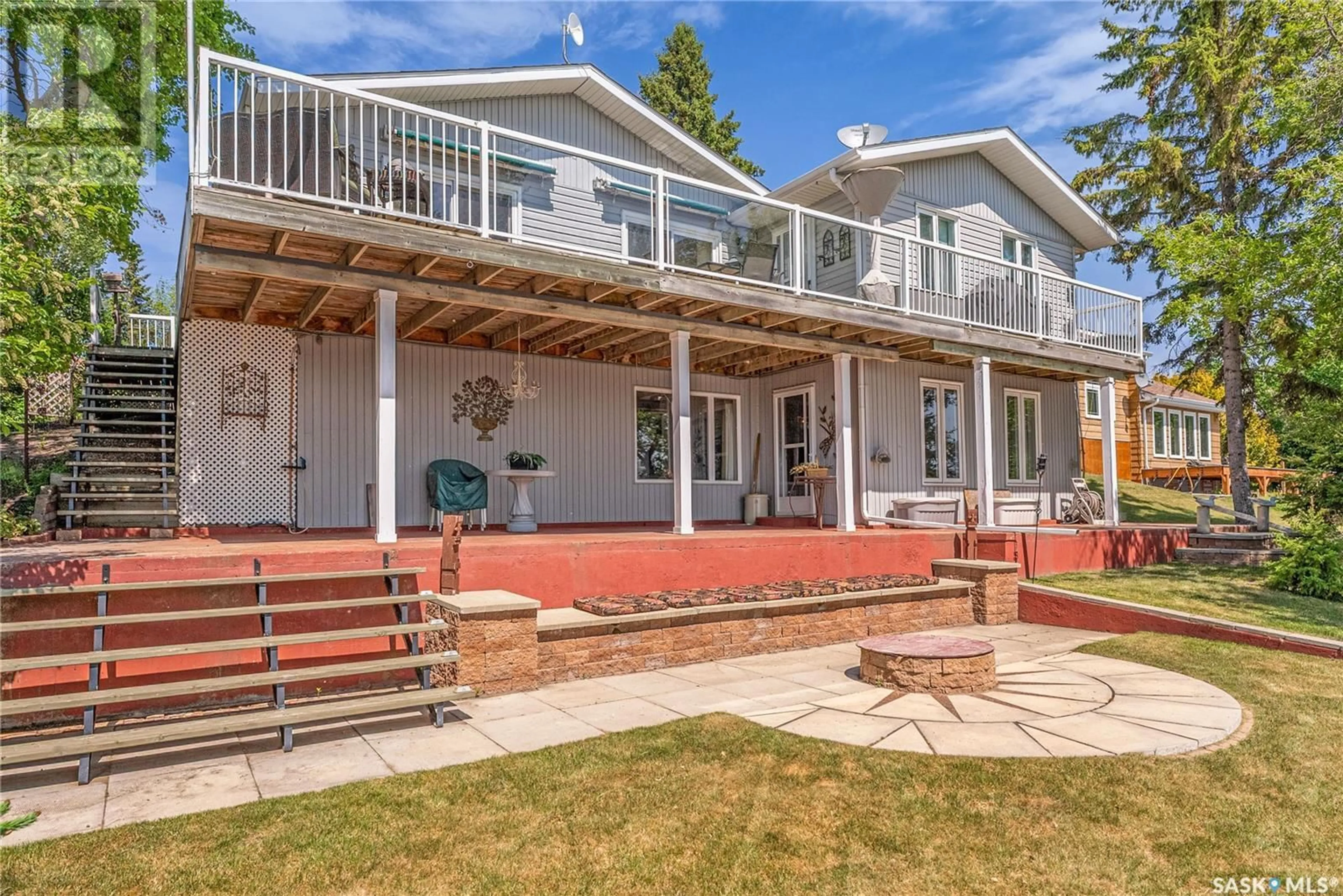 Patio, water/lake/river/ocean view for 64 LAKE AVENUE, Meota Rm No.468 Saskatchewan S0M1X0