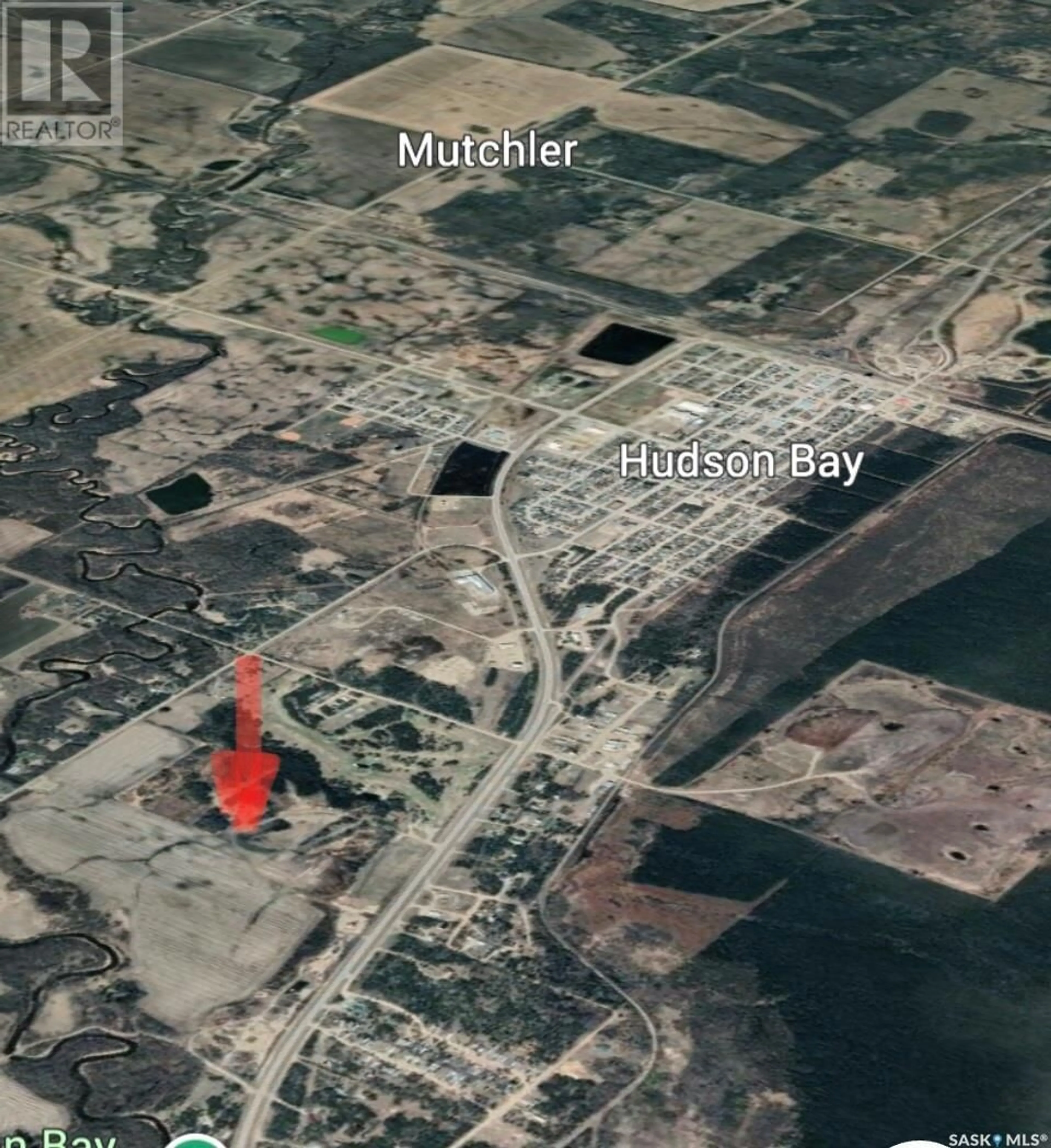Picture of a map for MORTON ACREAGE, Hudson Bay Rm No. 394 Saskatchewan S0E0Y0