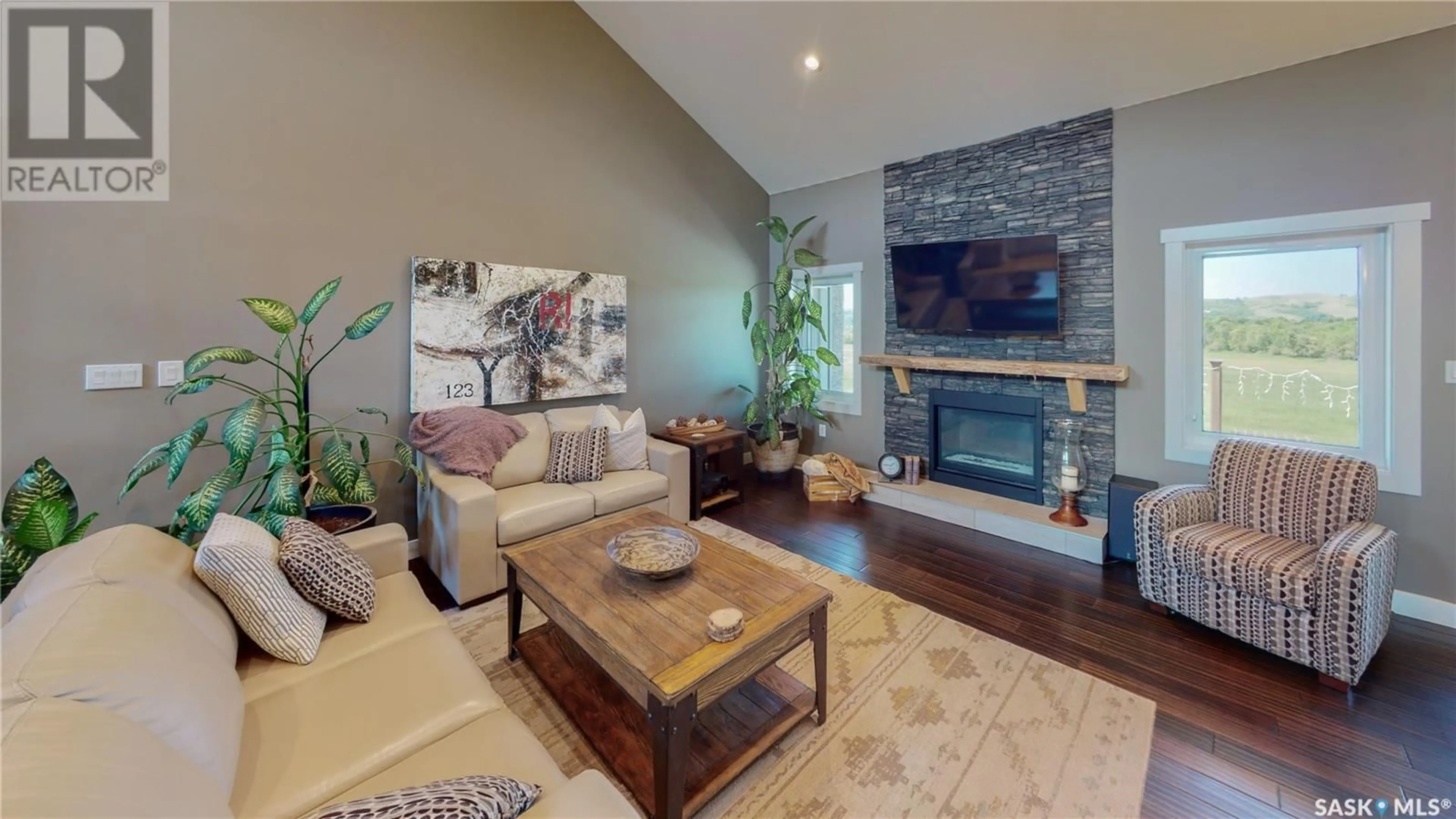 Living room with furniture, unknown for LUMSDEN VALLEY VIEW ACREAGE, Lumsden Rm No. 189 Saskatchewan S0G3C0