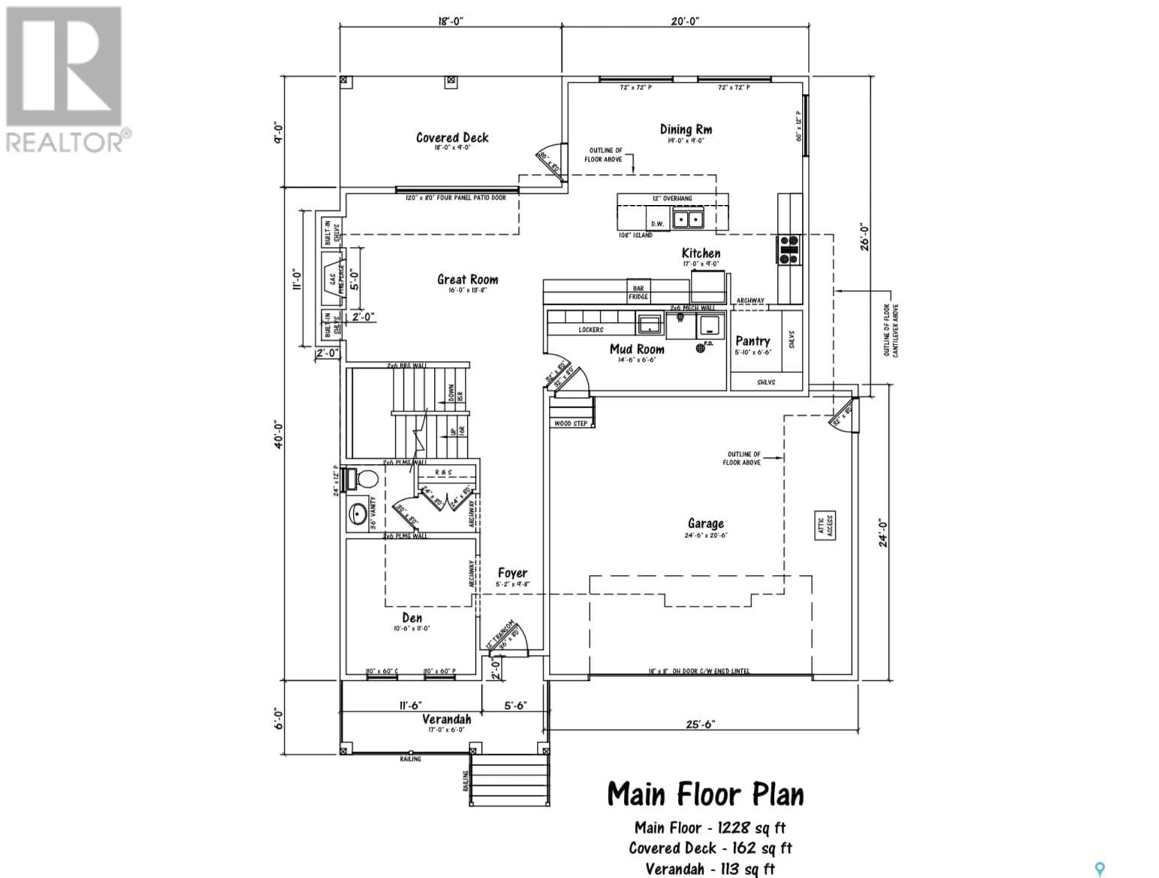Floor plan for 436 AUGUSTA BOULEVARD, Warman Saskatchewan S0K4S5