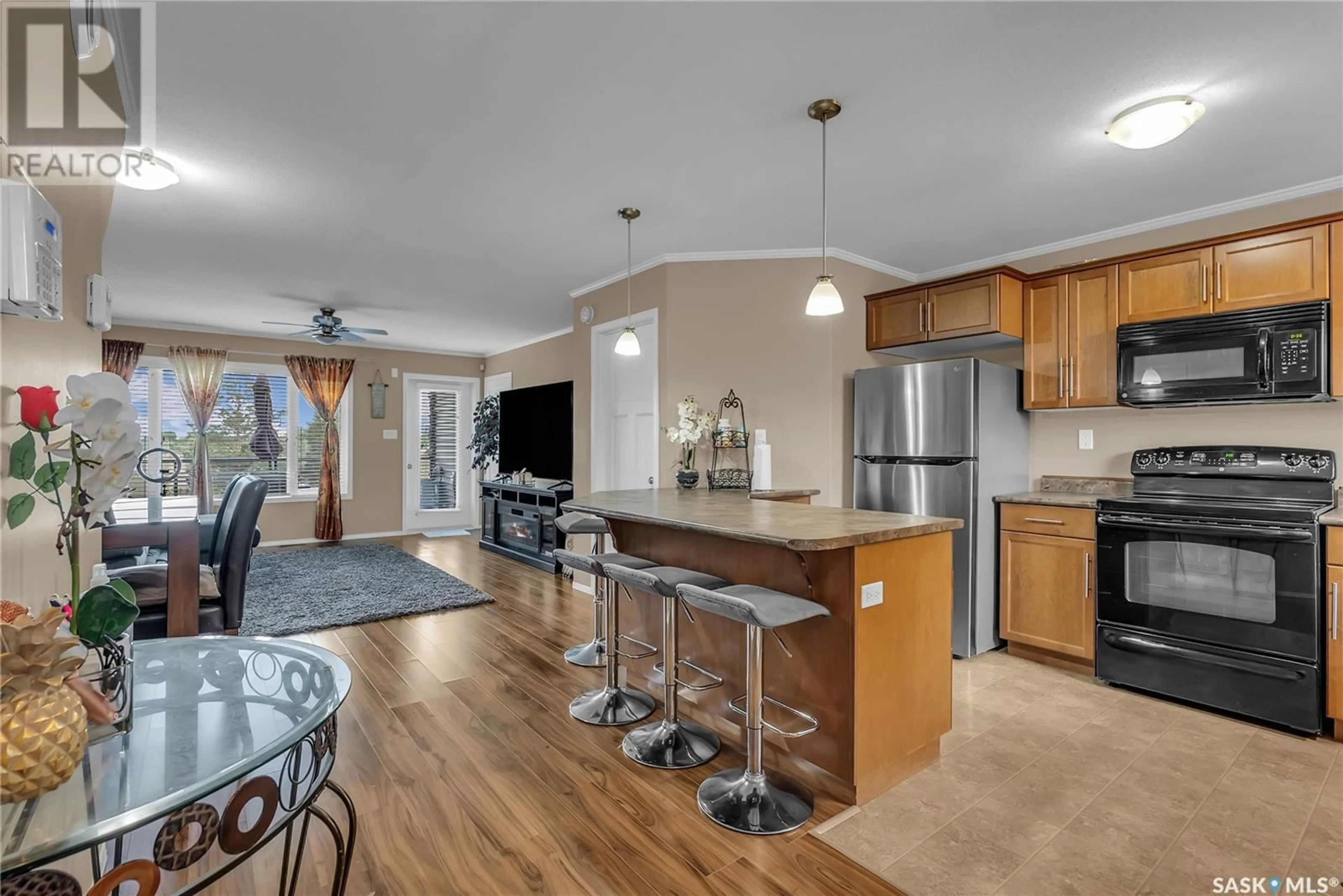 Open concept kitchen, unknown for 406 - 110 SHILLINGTON CRESCENT, Saskatoon Saskatchewan S7M3Z8