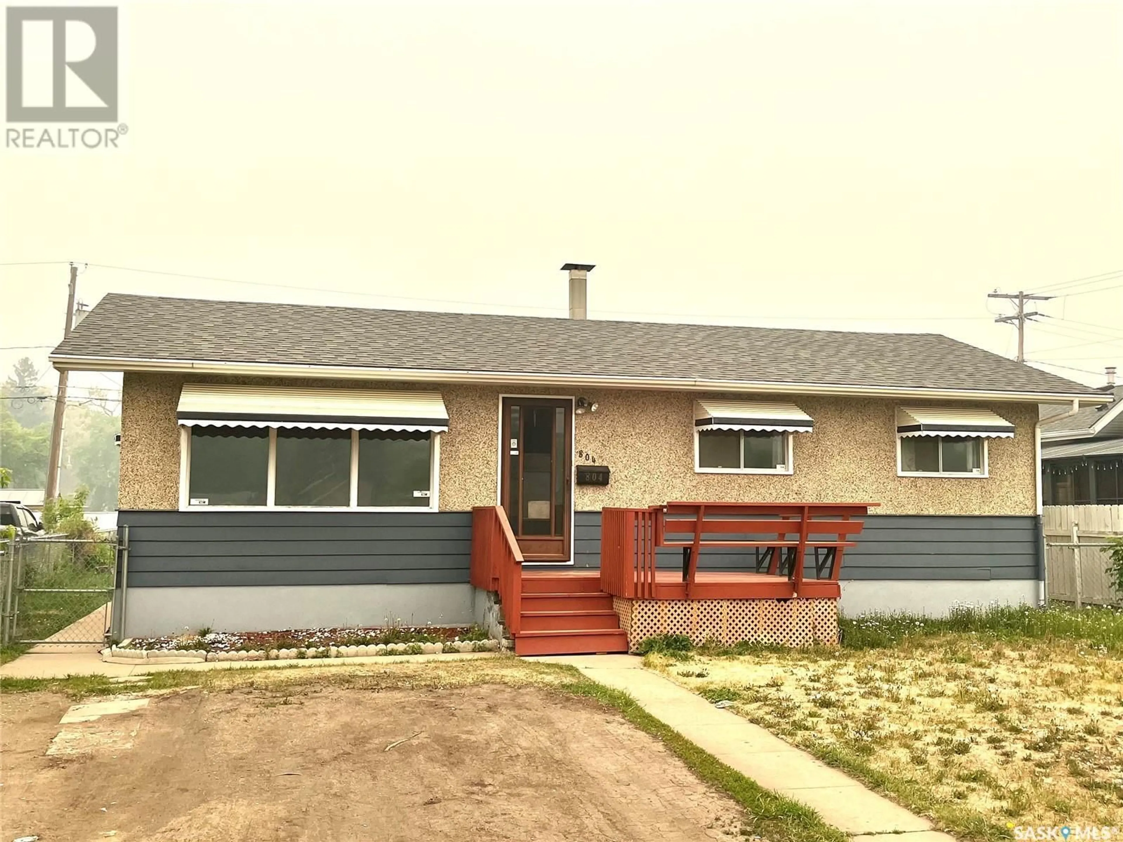 Home with vinyl exterior material, street for 804 16TH STREET, Prince Albert Saskatchewan S6V3W2