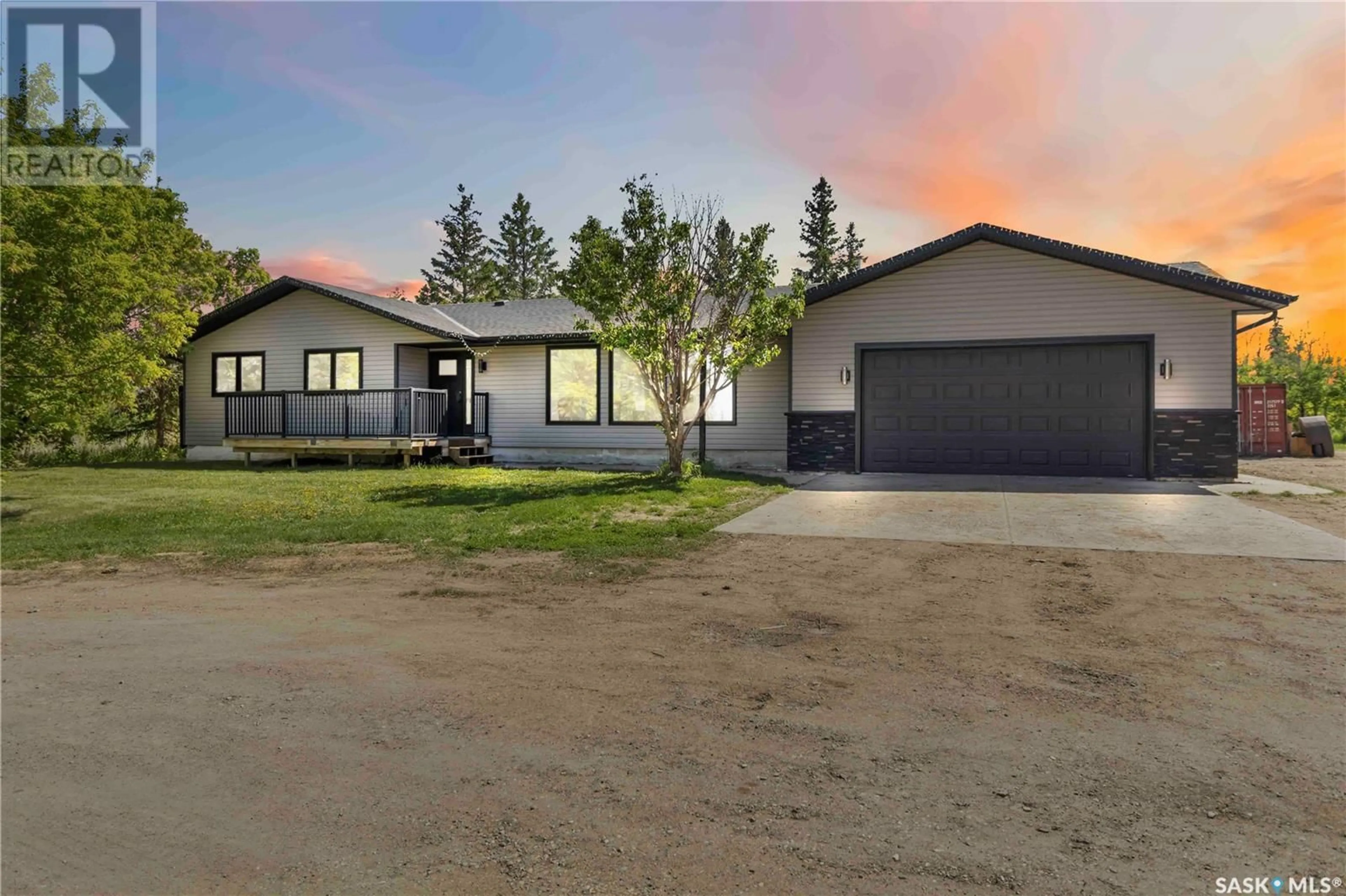 A pic from outside/outdoor area/front of a property/back of a property/a pic from drone, street for MARTENSVILLE ACREAGE, Corman Park Rm No. 344 Saskatchewan S0K1E0