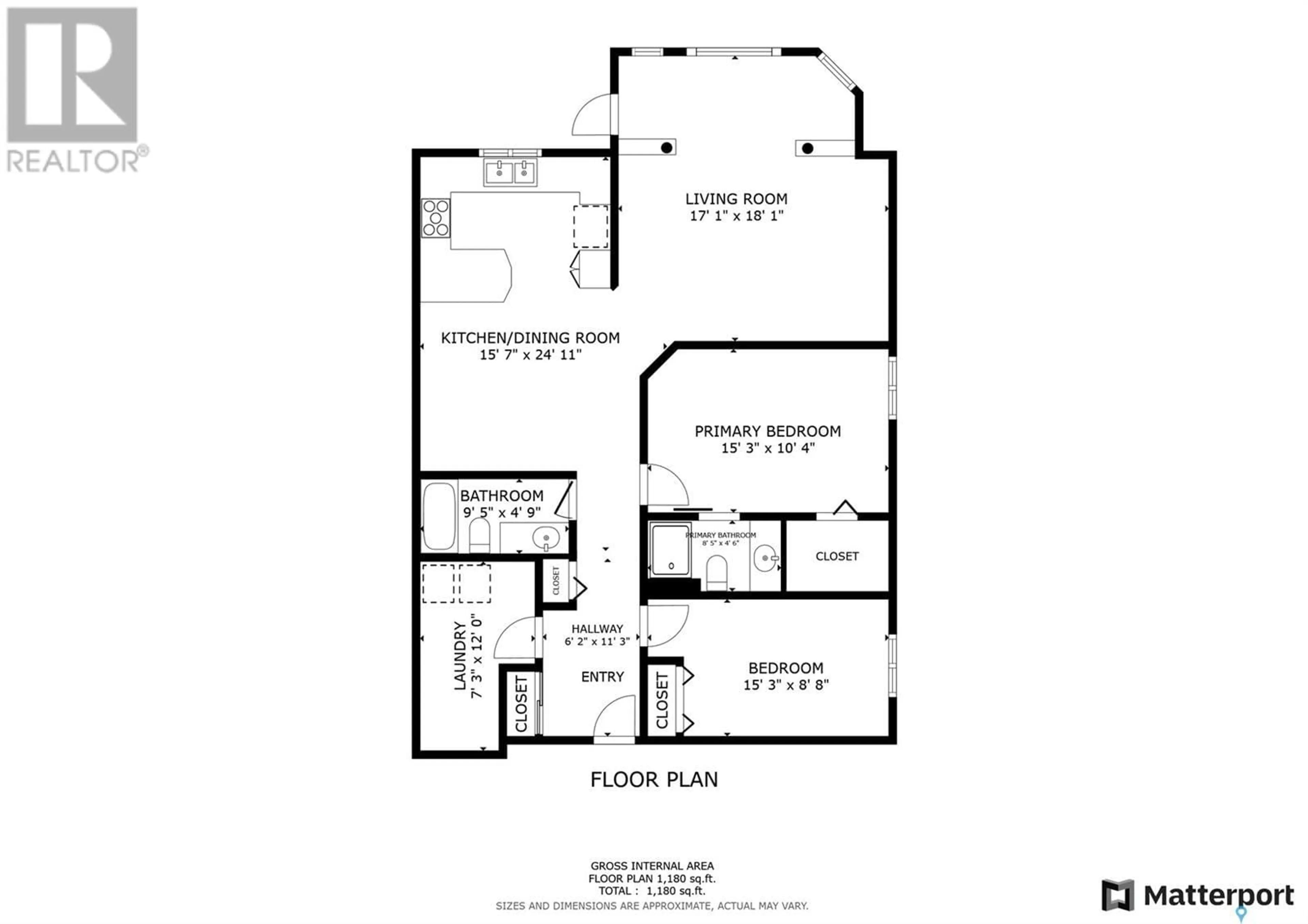 Floor plan for 120 230 HEATH AVENUE, Saskatoon Saskatchewan S7S1N7