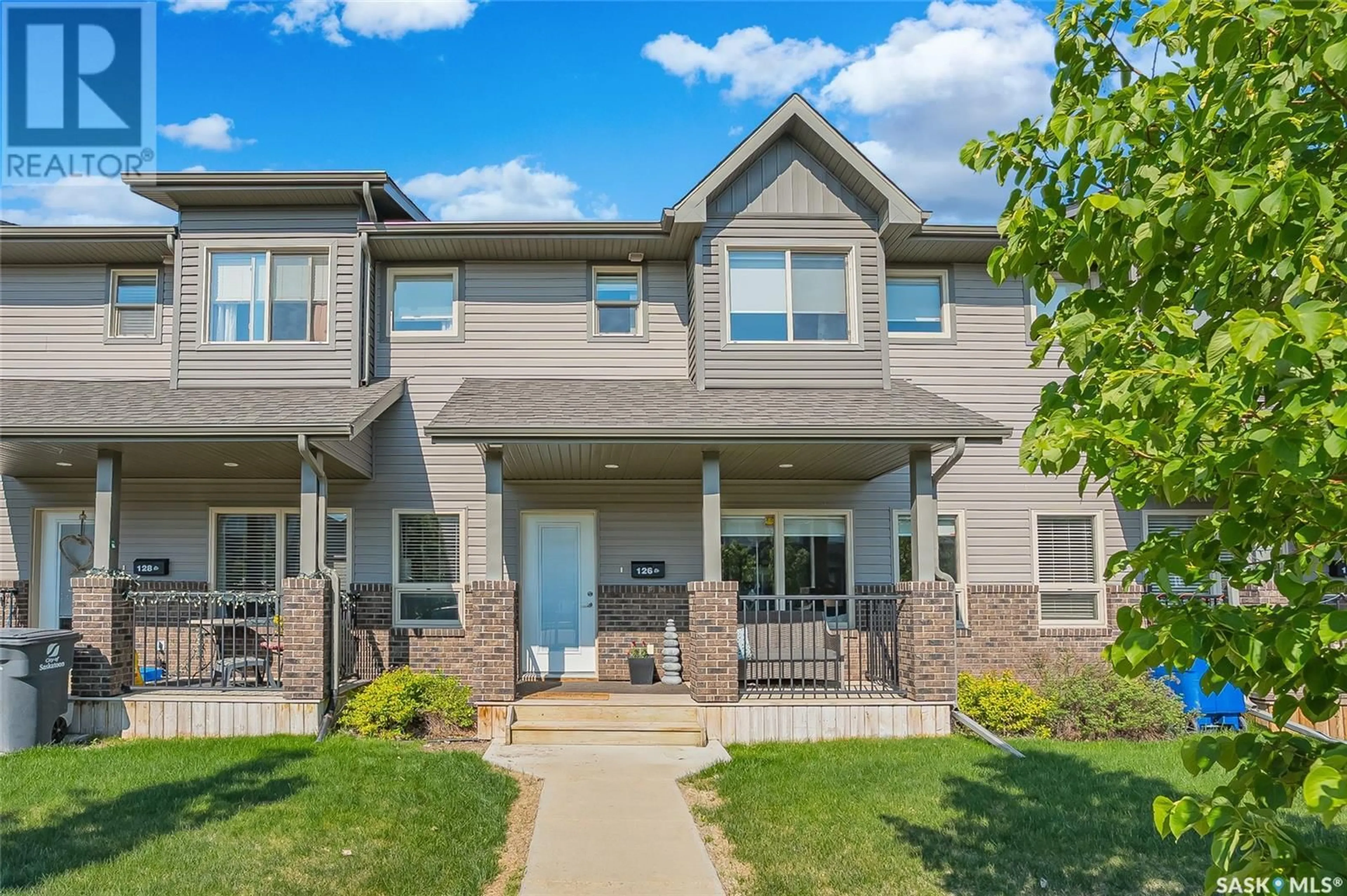 Home with vinyl exterior material, street for N - 126 ROSEWOOD GATE, Saskatoon Saskatchewan S7V0K9