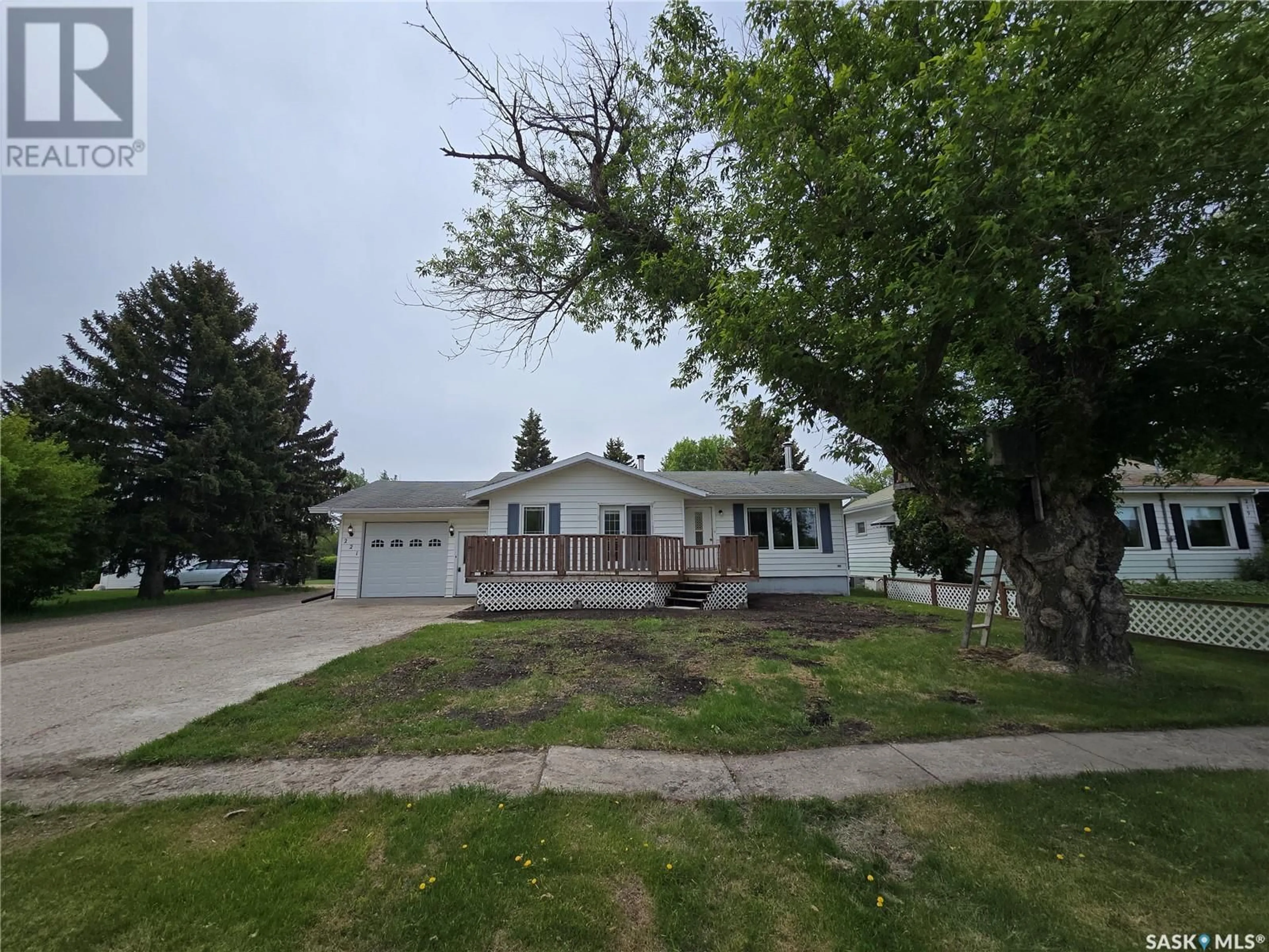 A pic from outside/outdoor area/front of a property/back of a property/a pic from drone, street for 221 POPLAR STREET, Wolseley Saskatchewan S0G5H0