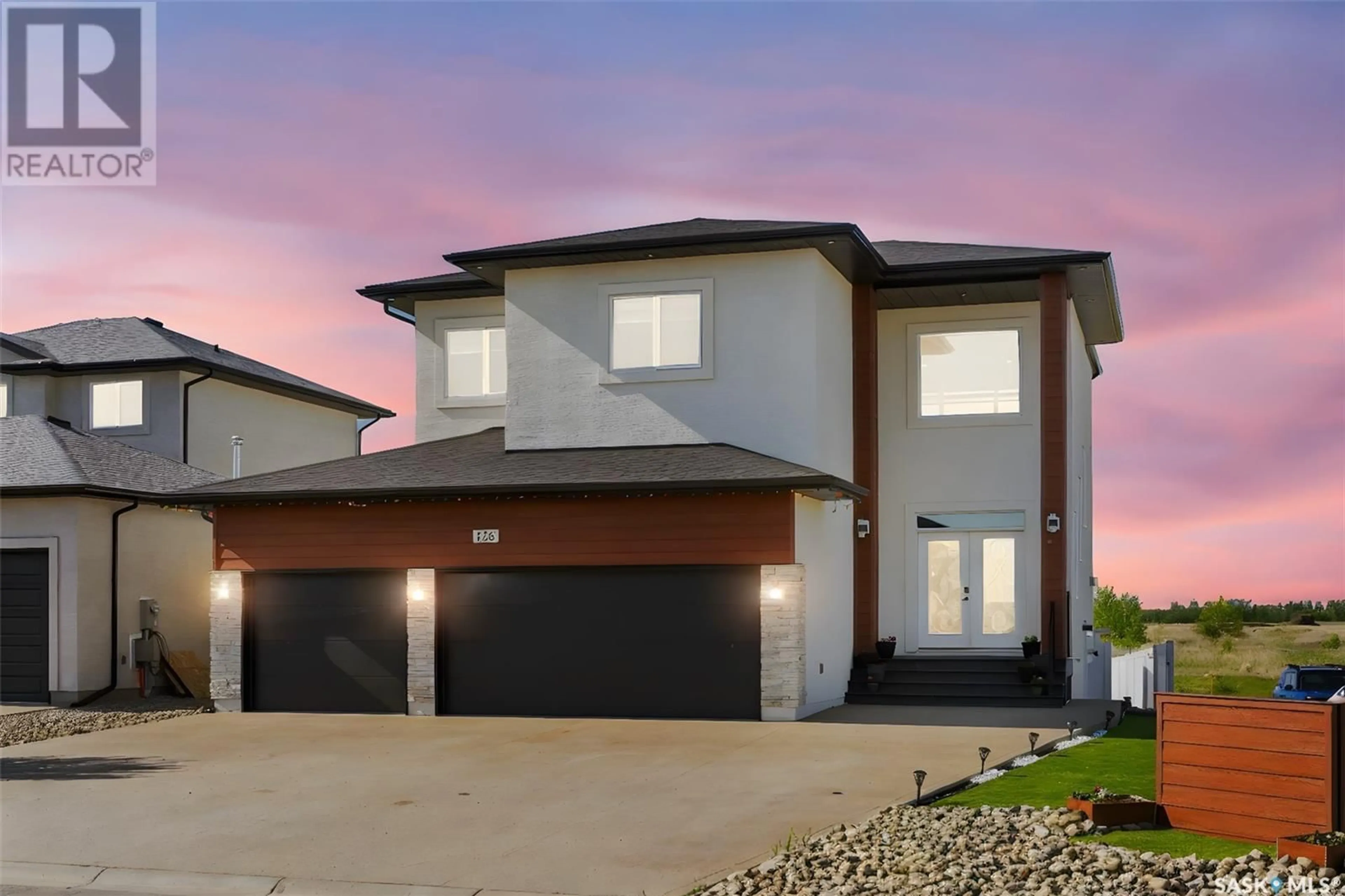 Home with brick exterior material, street for 126 VESTOR DRIVE, Pilot Butte Saskatchewan S0G3Z0