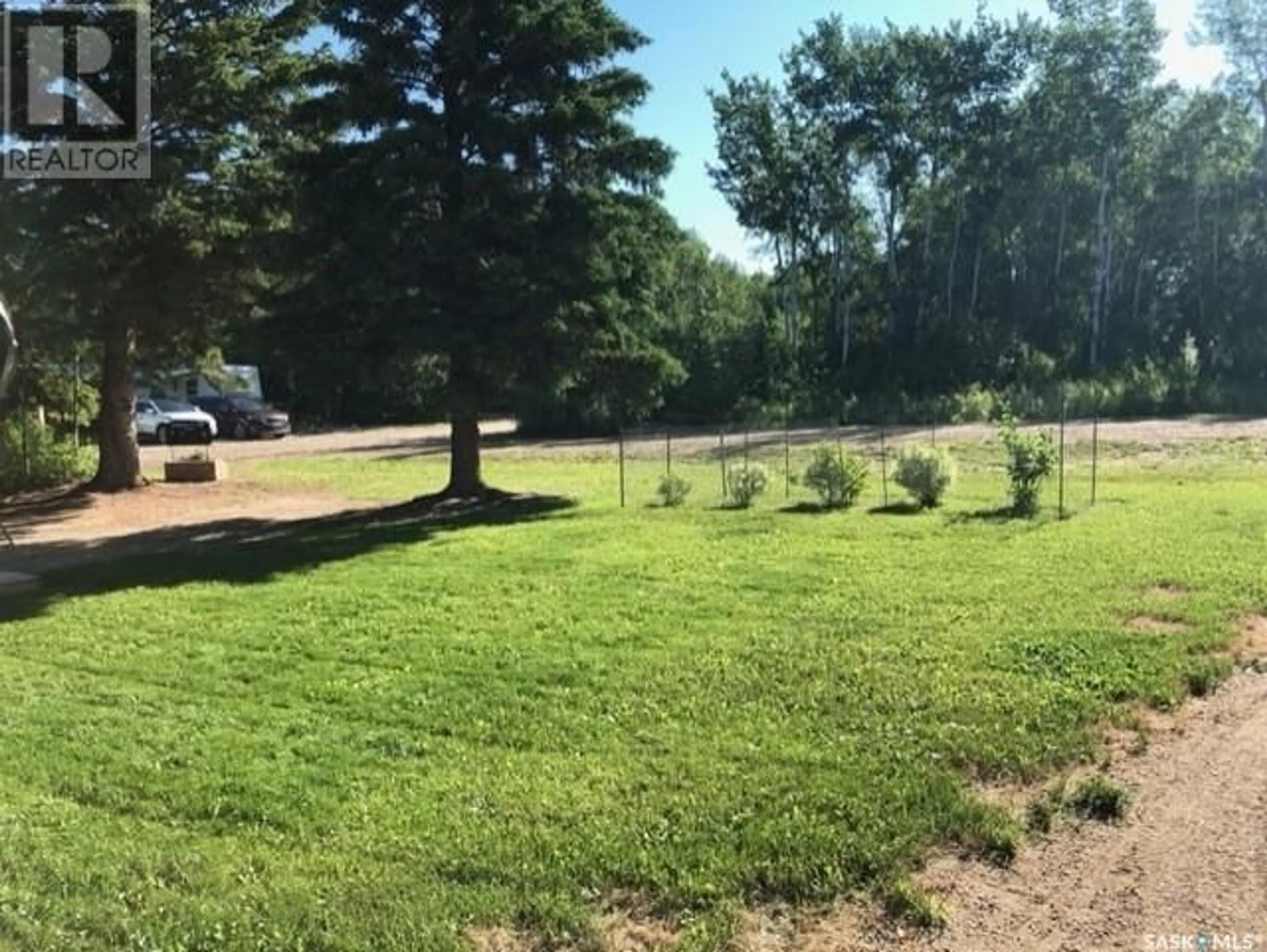 A pic from outside/outdoor area/front of a property/back of a property/a pic from drone, forest/trees view for 1622 WAWASKASIW LANE, Turtle Lake Saskatchewan S0M1J0