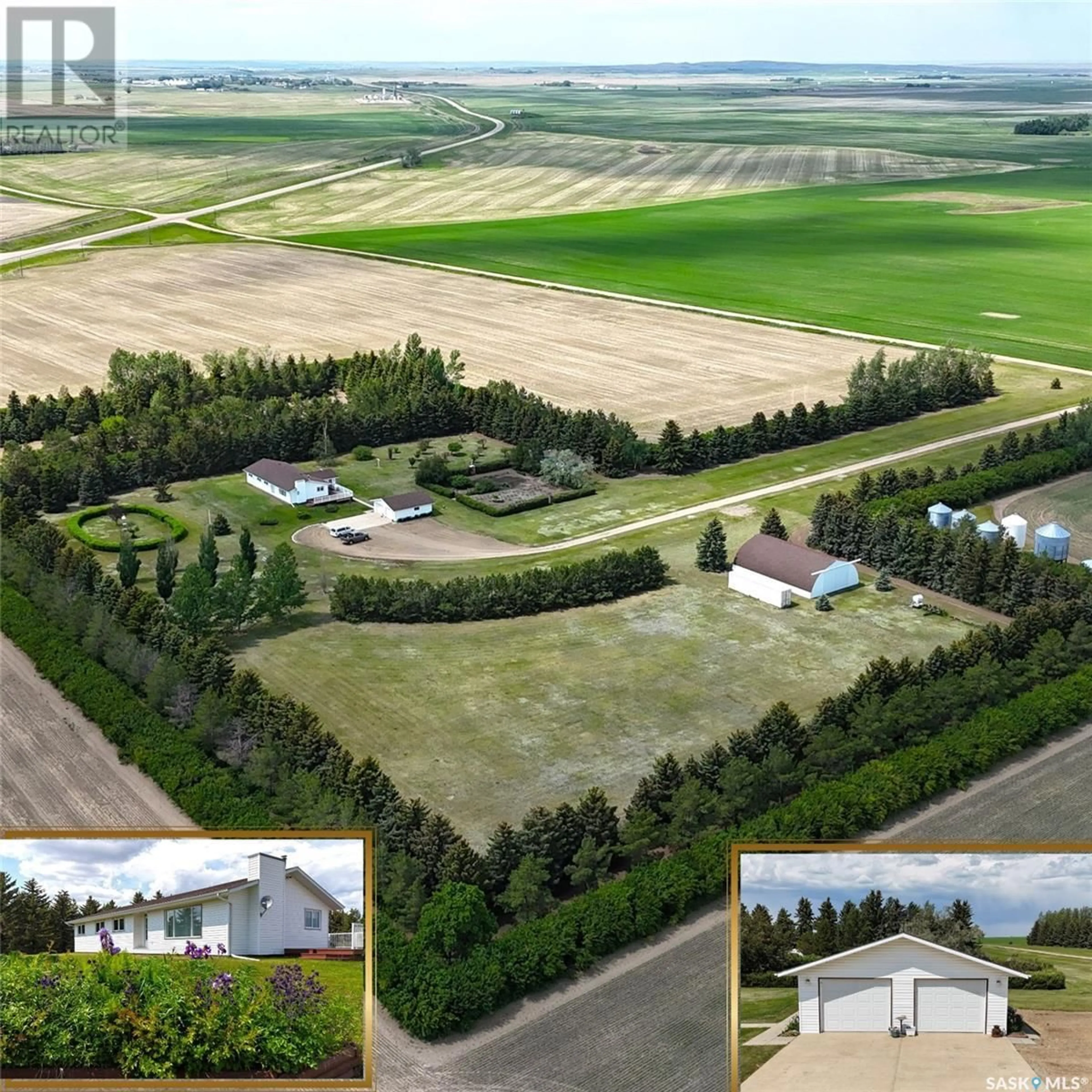 A pic from outside/outdoor area/front of a property/back of a property/a pic from drone, water/lake/river/ocean view for PENNANT ACREAGE, Riverside Rm No. 168 Saskatchewan S0N1X0