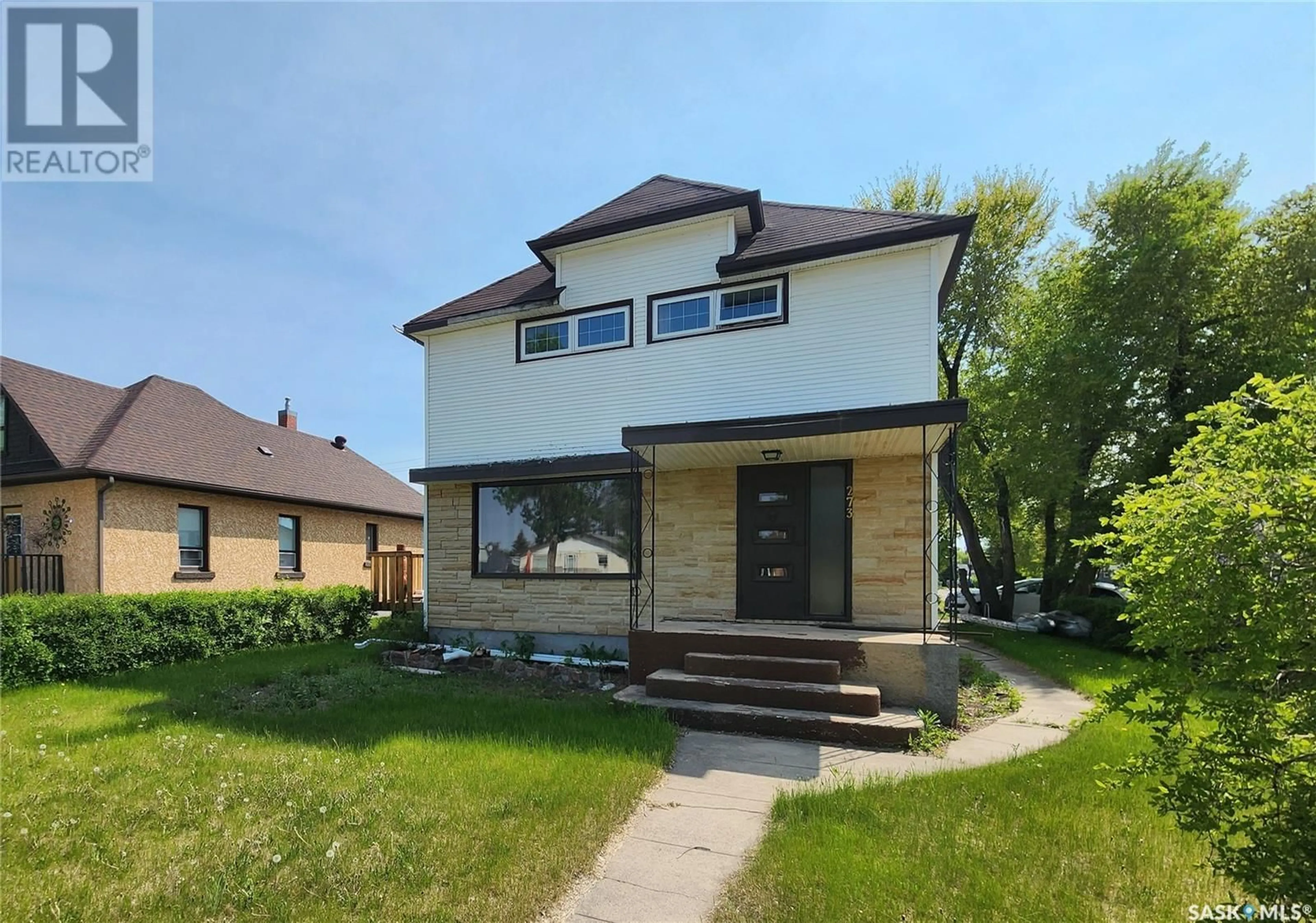 Home with brick exterior material, street for 273 9TH STREET, Melville Saskatchewan S0A2P0