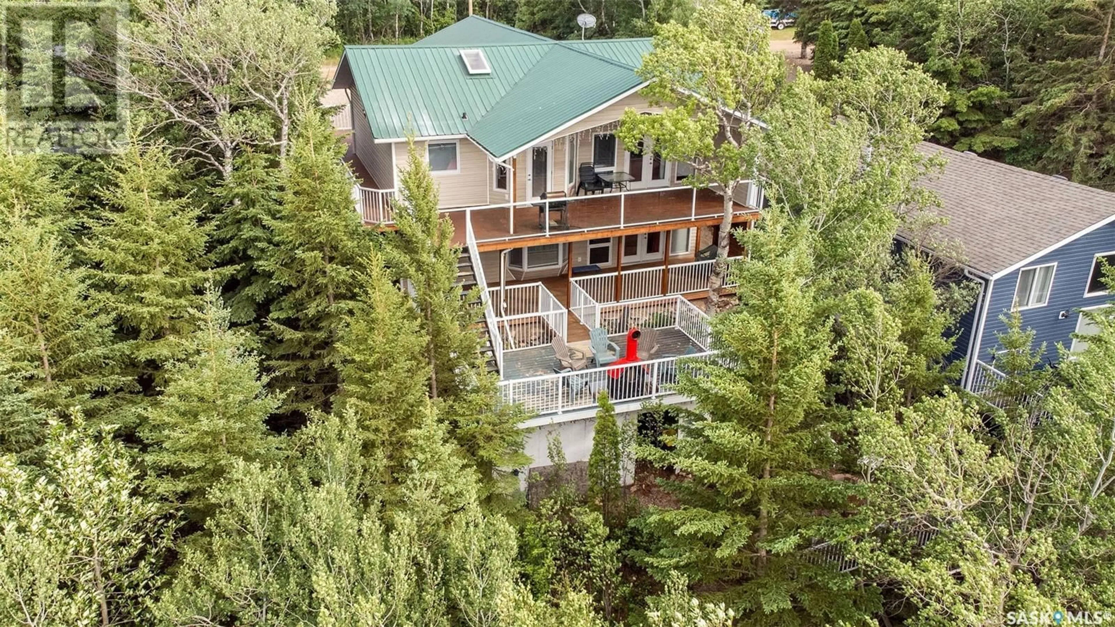 A pic from outside/outdoor area/front of a property/back of a property/a pic from drone, unknown for 11 BERARD BEACH, Wakaw Lake Saskatchewan S0K4P0