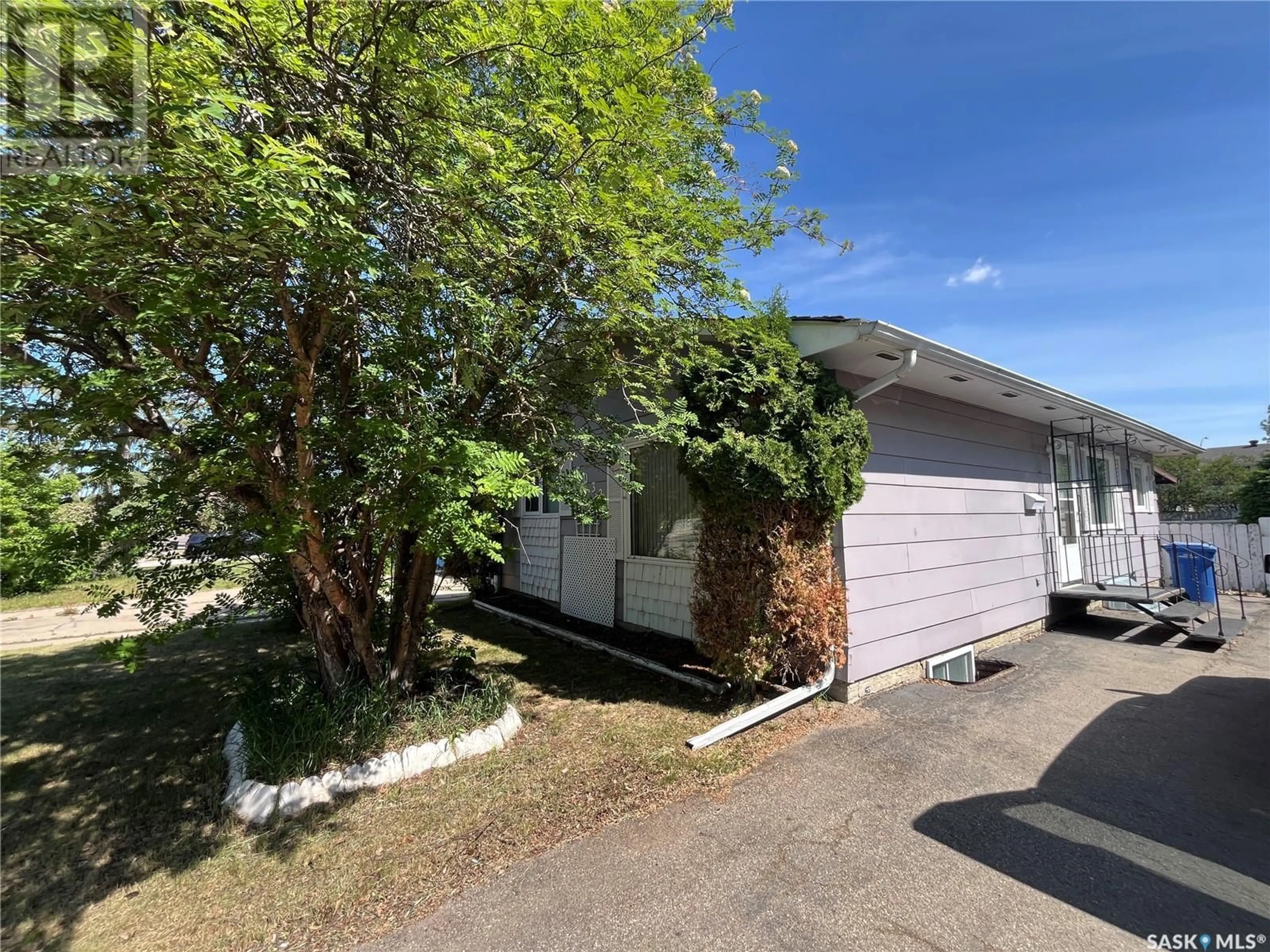 A pic from outside/outdoor area/front of a property/back of a property/a pic from drone, street for 3032 SHERMAN DRIVE, Prince Albert Saskatchewan S6V6R5