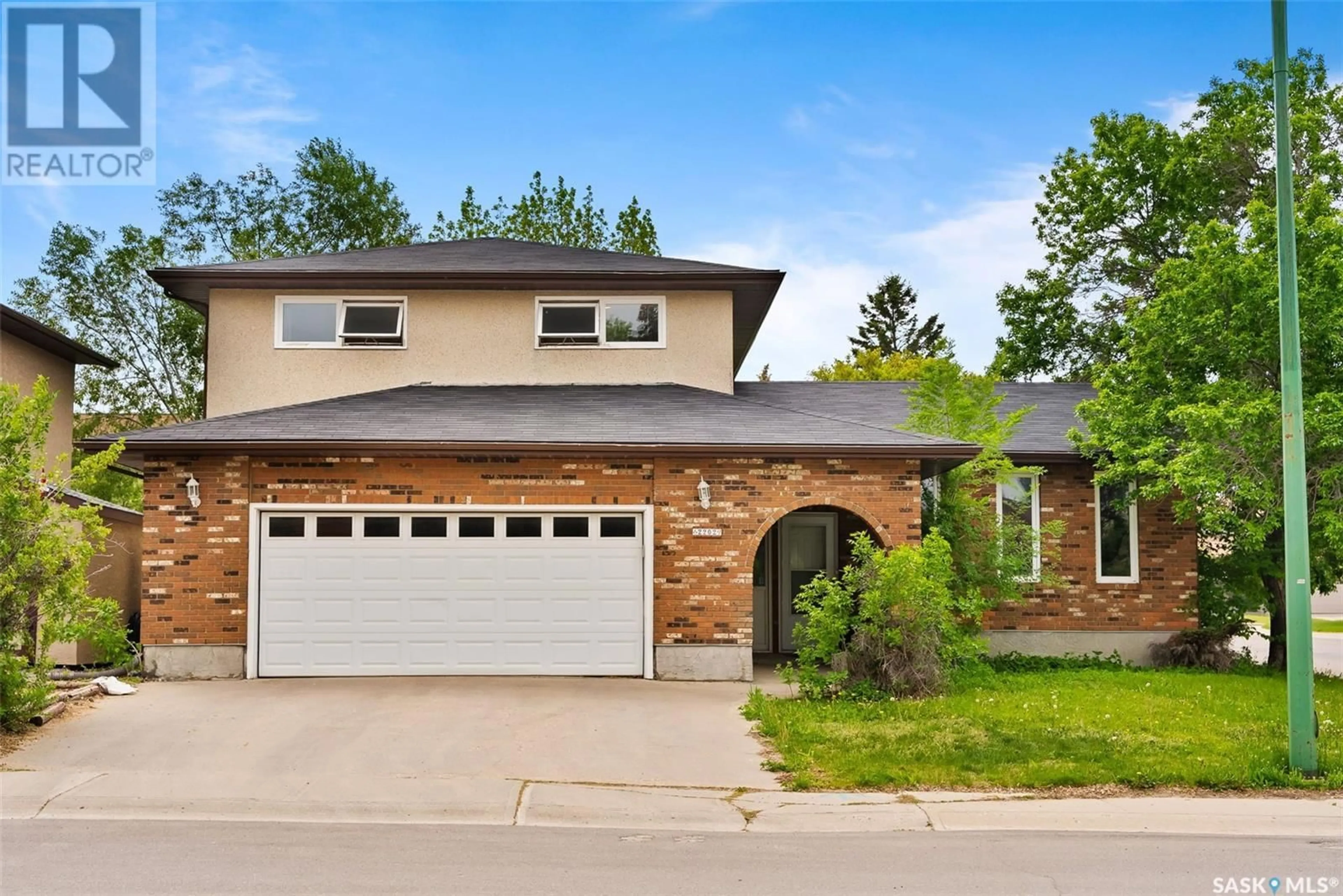 Home with brick exterior material, street for 2202 GOLDMAN CRESCENT, Regina Saskatchewan S4V1E4