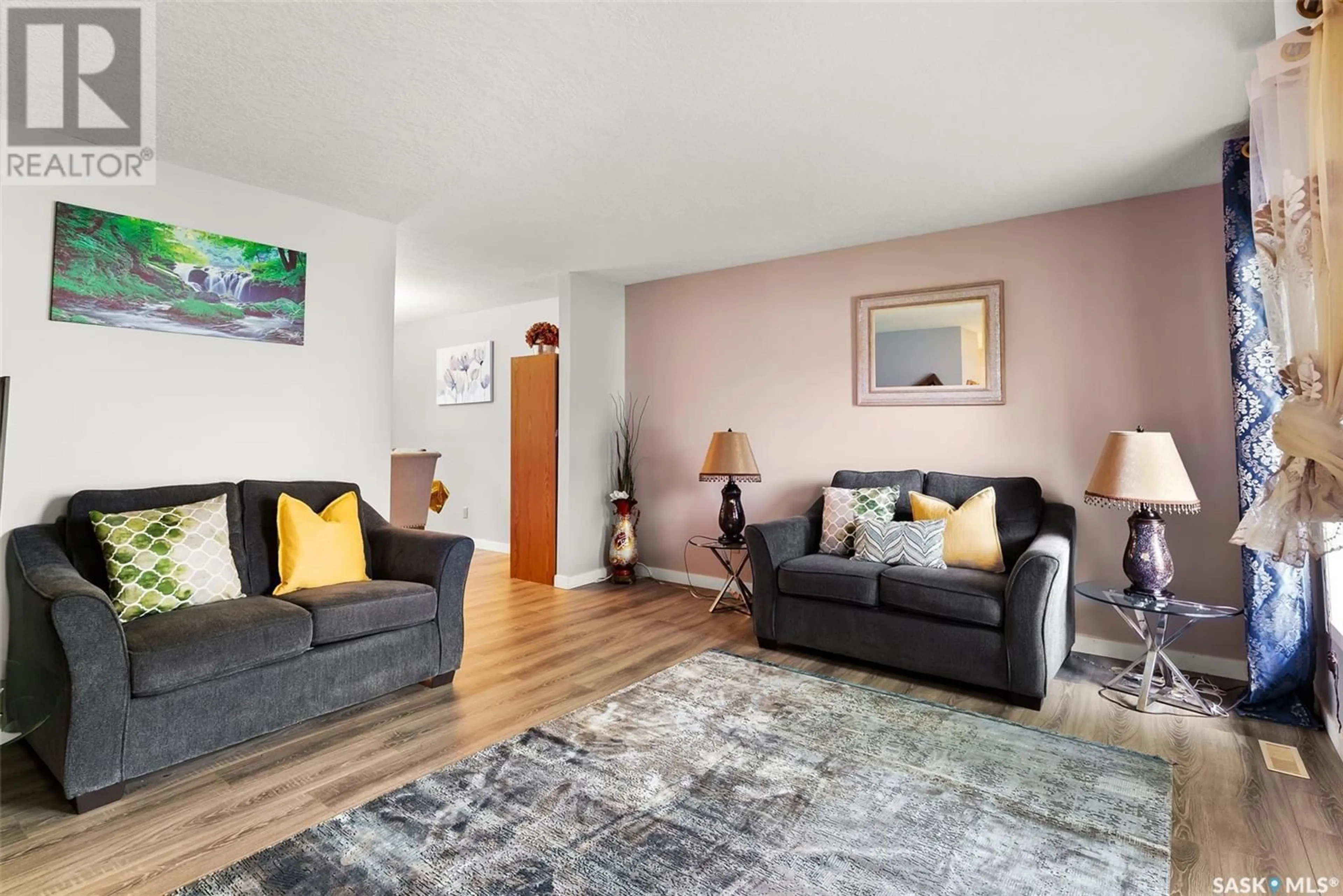 Living room with furniture, unknown for 2202 GOLDMAN CRESCENT, Regina Saskatchewan S4V1E4