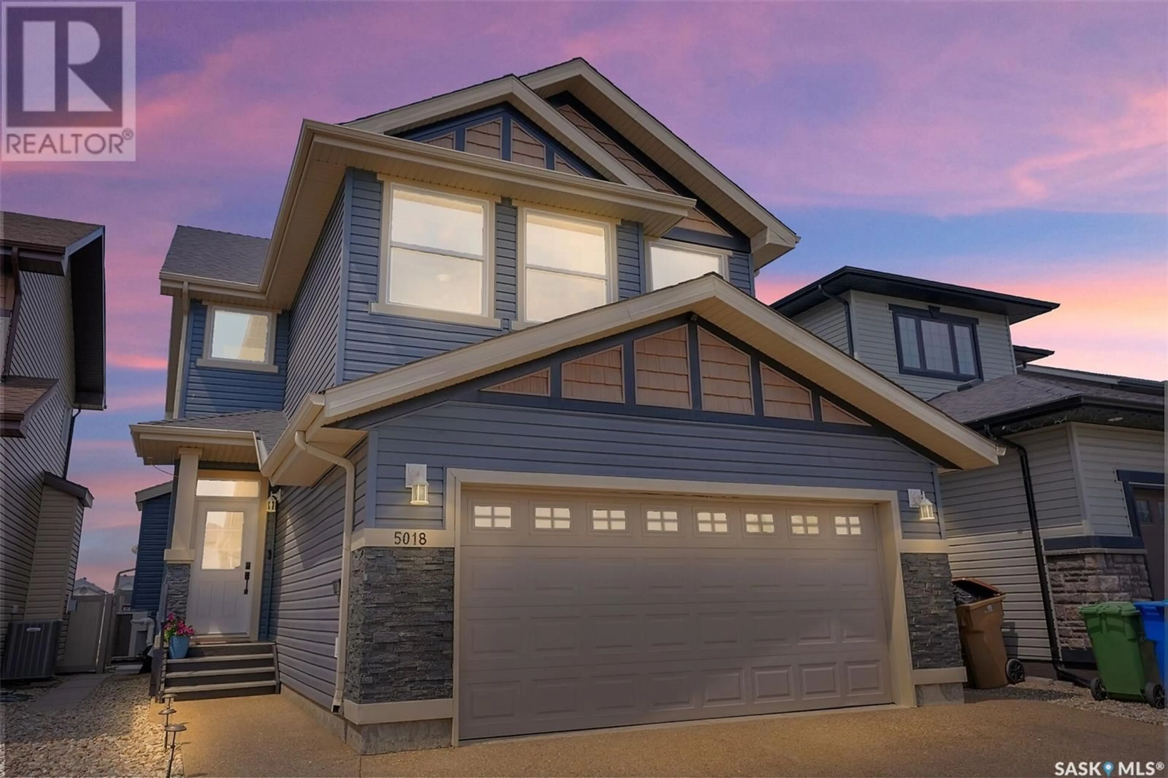 Home with vinyl exterior material, street for 5018 PADWICK ROAD, Regina Saskatchewan S4W0C4
