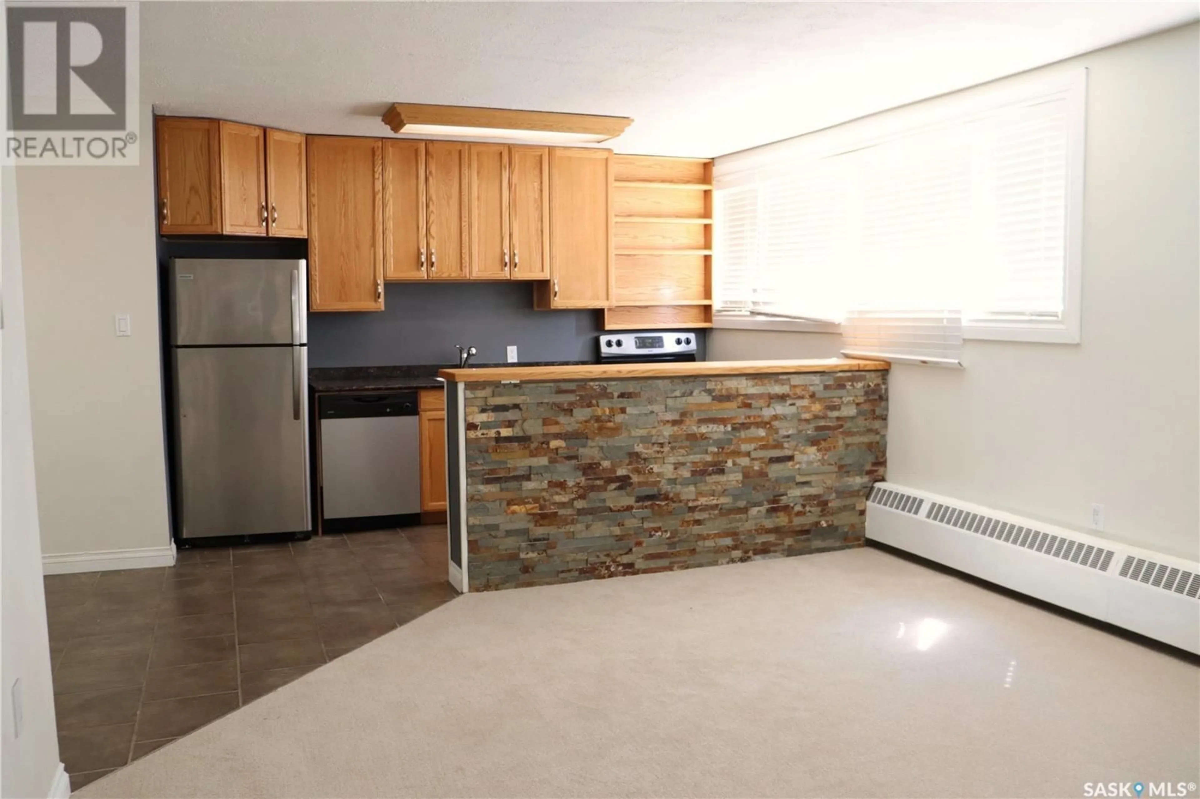 Standard kitchen, ceramic/tile floor for 1604 - 3 MAIN STREET, Saskatoon Saskatchewan S7H0L7