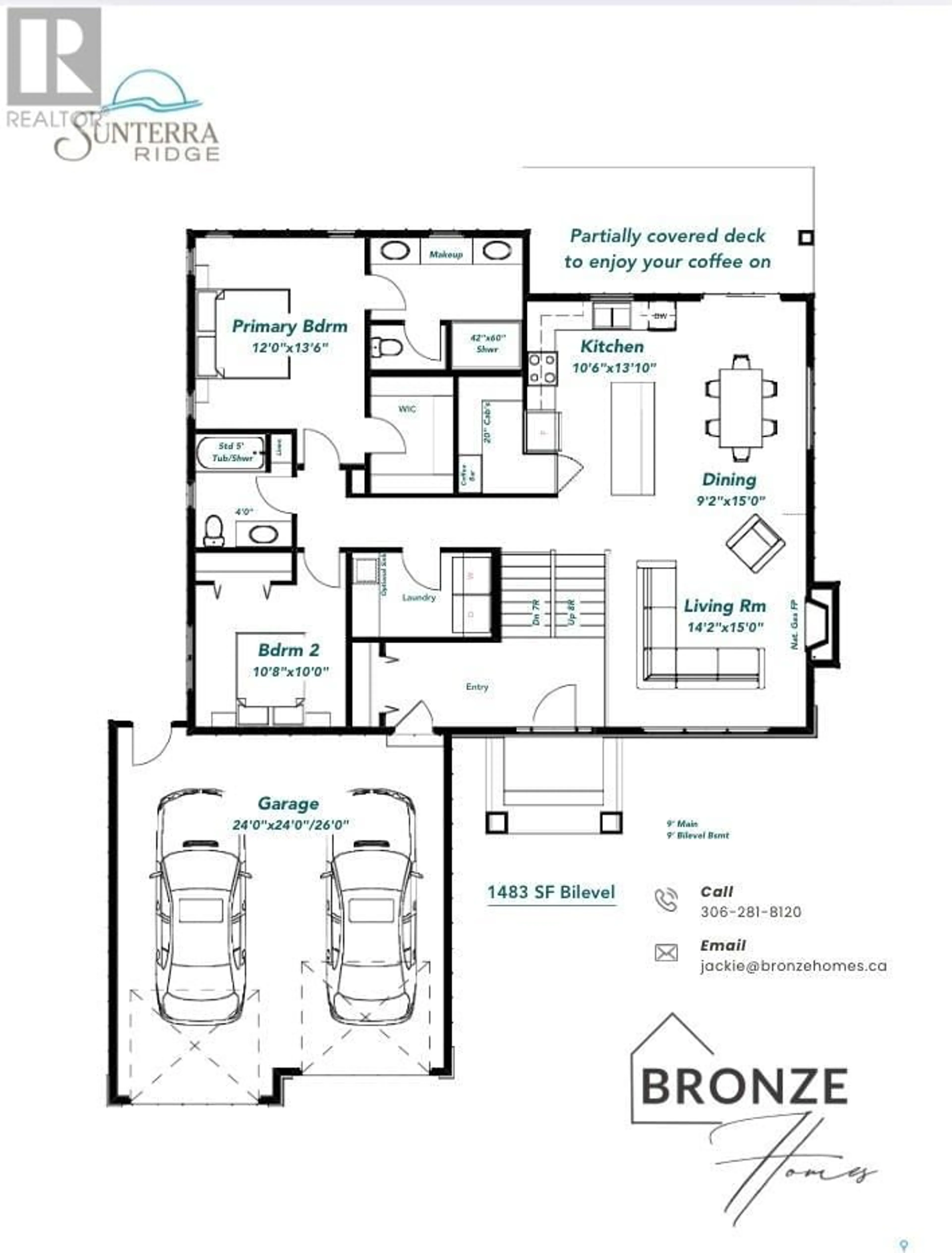 Floor plan for 8 OAK BAY, Shields Saskatchewan S7C0A3