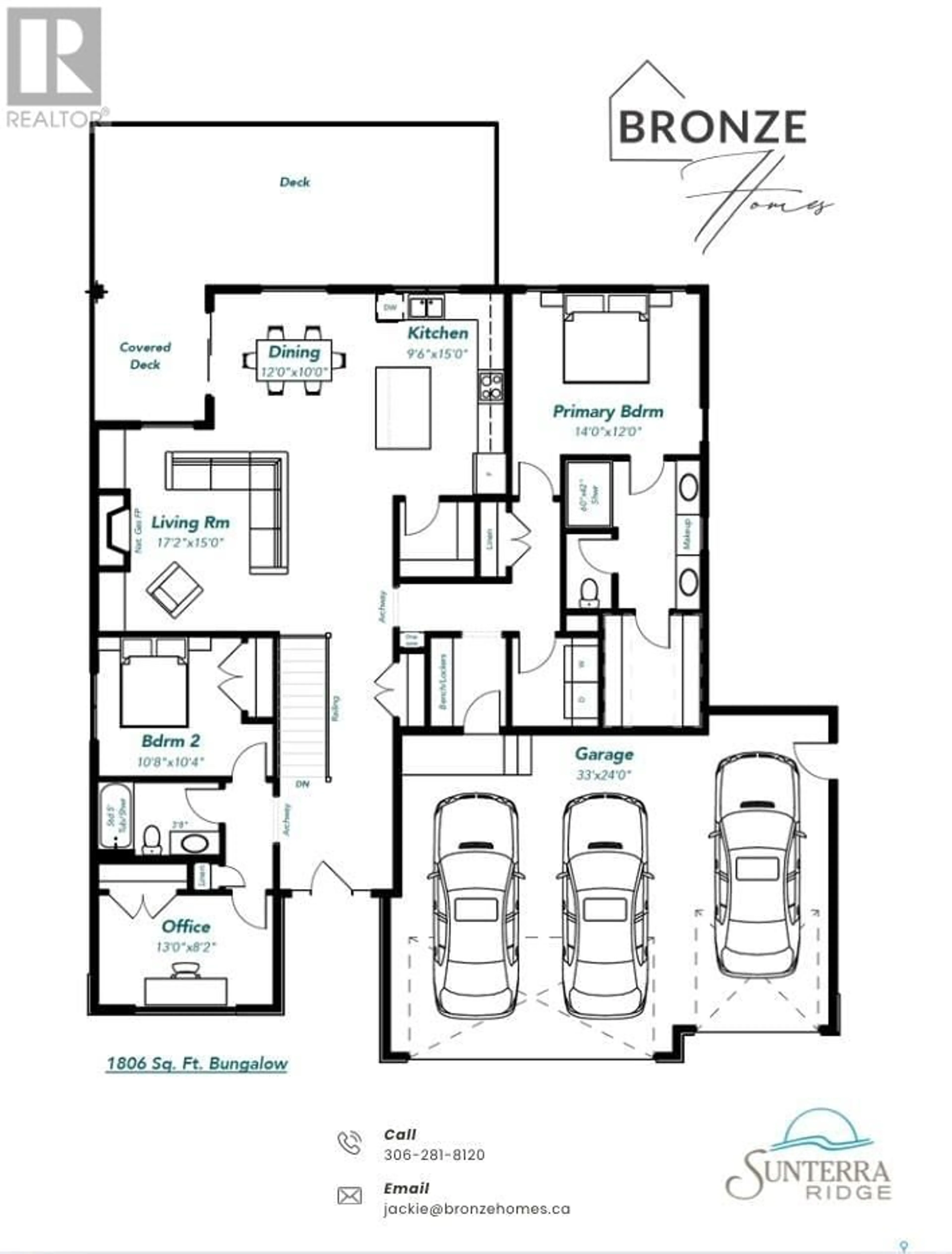 Floor plan for 16 SUNTERRA DRIVE, Shields Saskatchewan S7C0A3