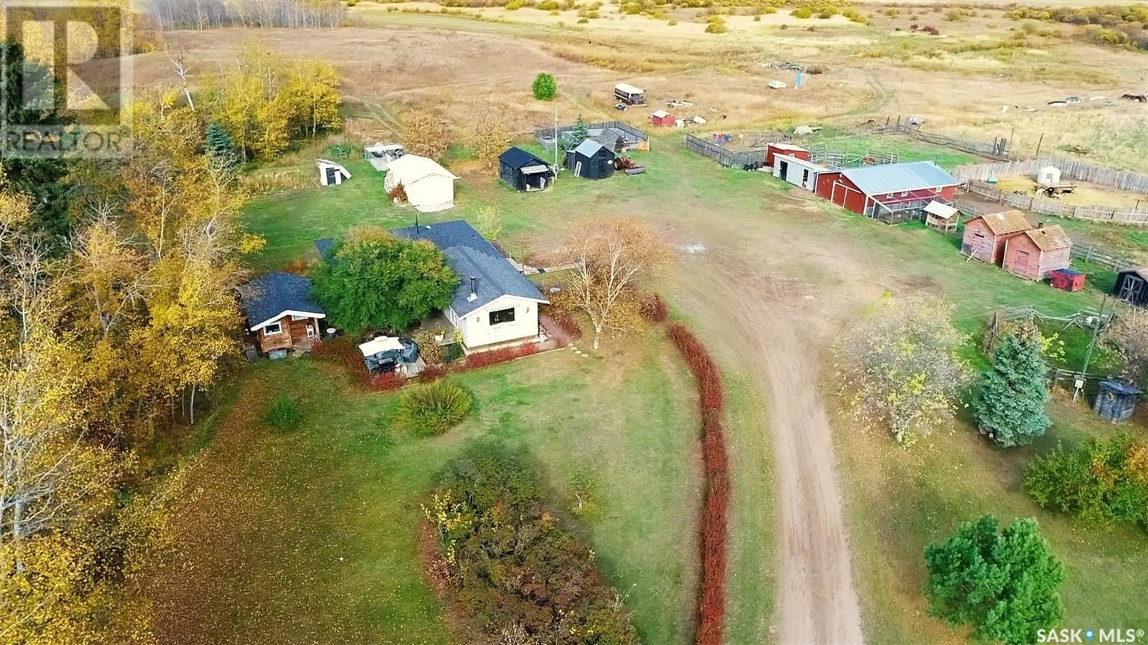 A pic from outside/outdoor area/front of a property/back of a property/a pic from drone, unknown for ACREAGE, Nipawin Rm No. 487 Saskatchewan S0E1E0