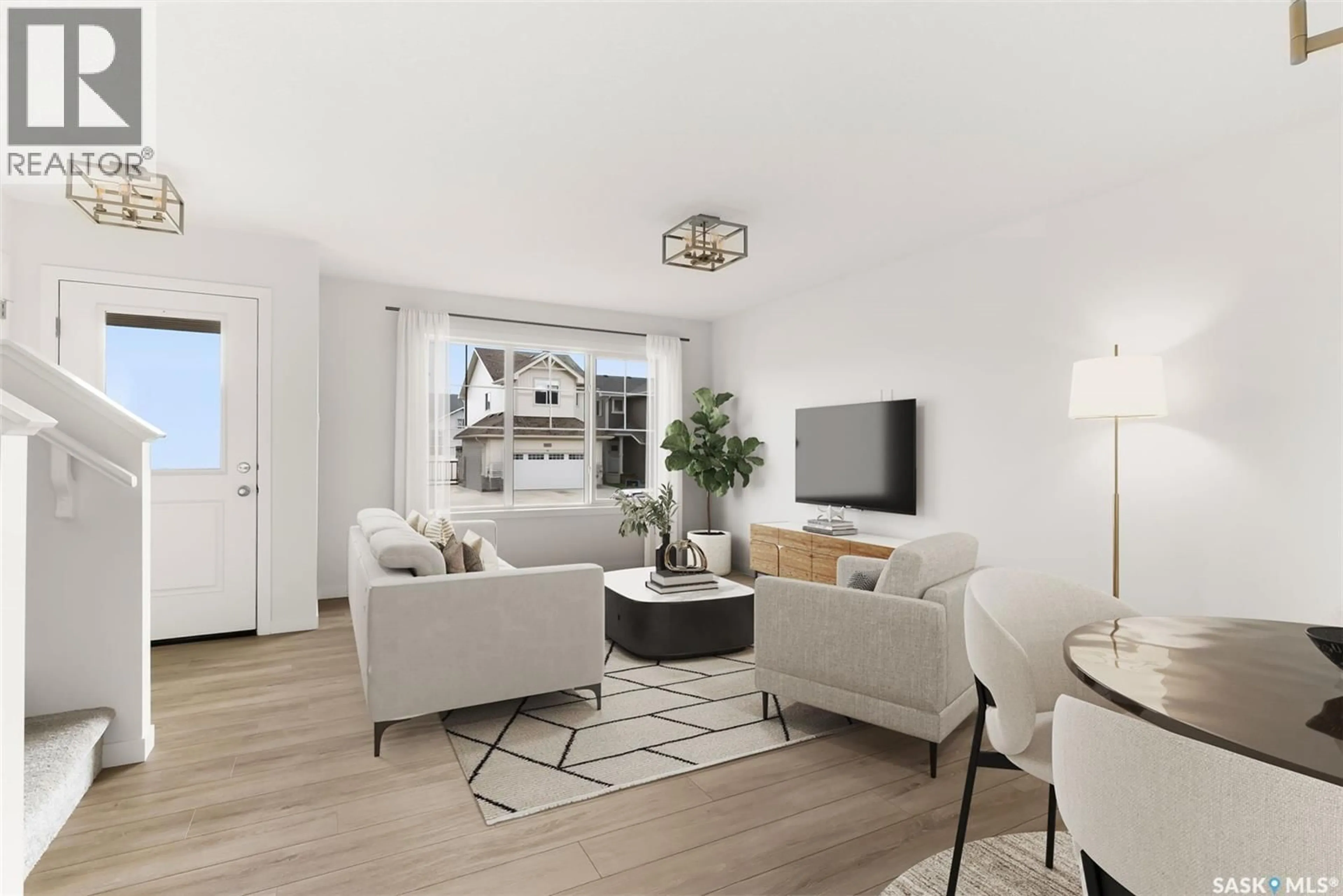 Living room with furniture, unknown for 5520 NICHOLSON AVENUE, Regina Saskatchewan S4V4B4