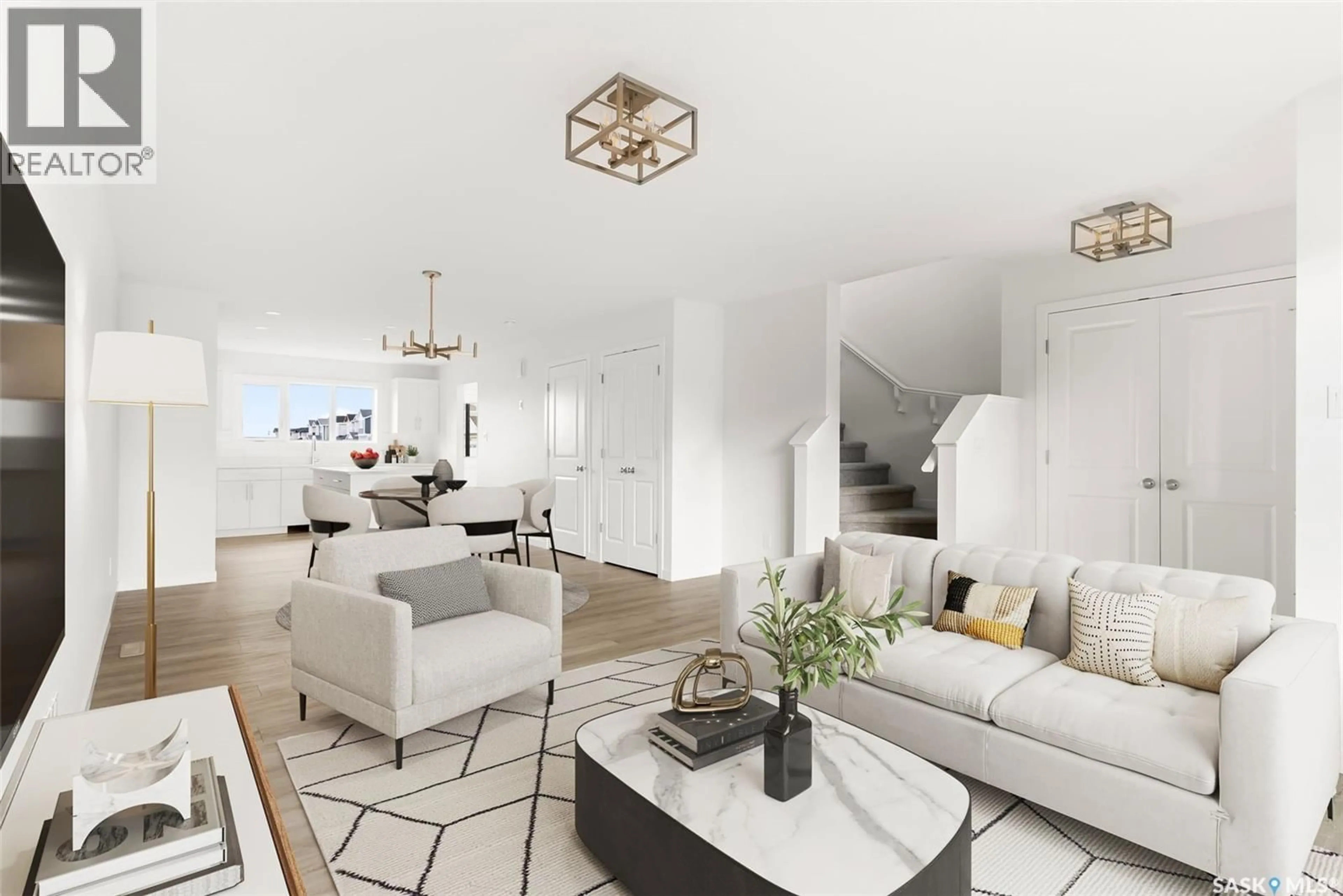 Living room with furniture, unknown for 5520 NICHOLSON AVENUE, Regina Saskatchewan S4V4B4