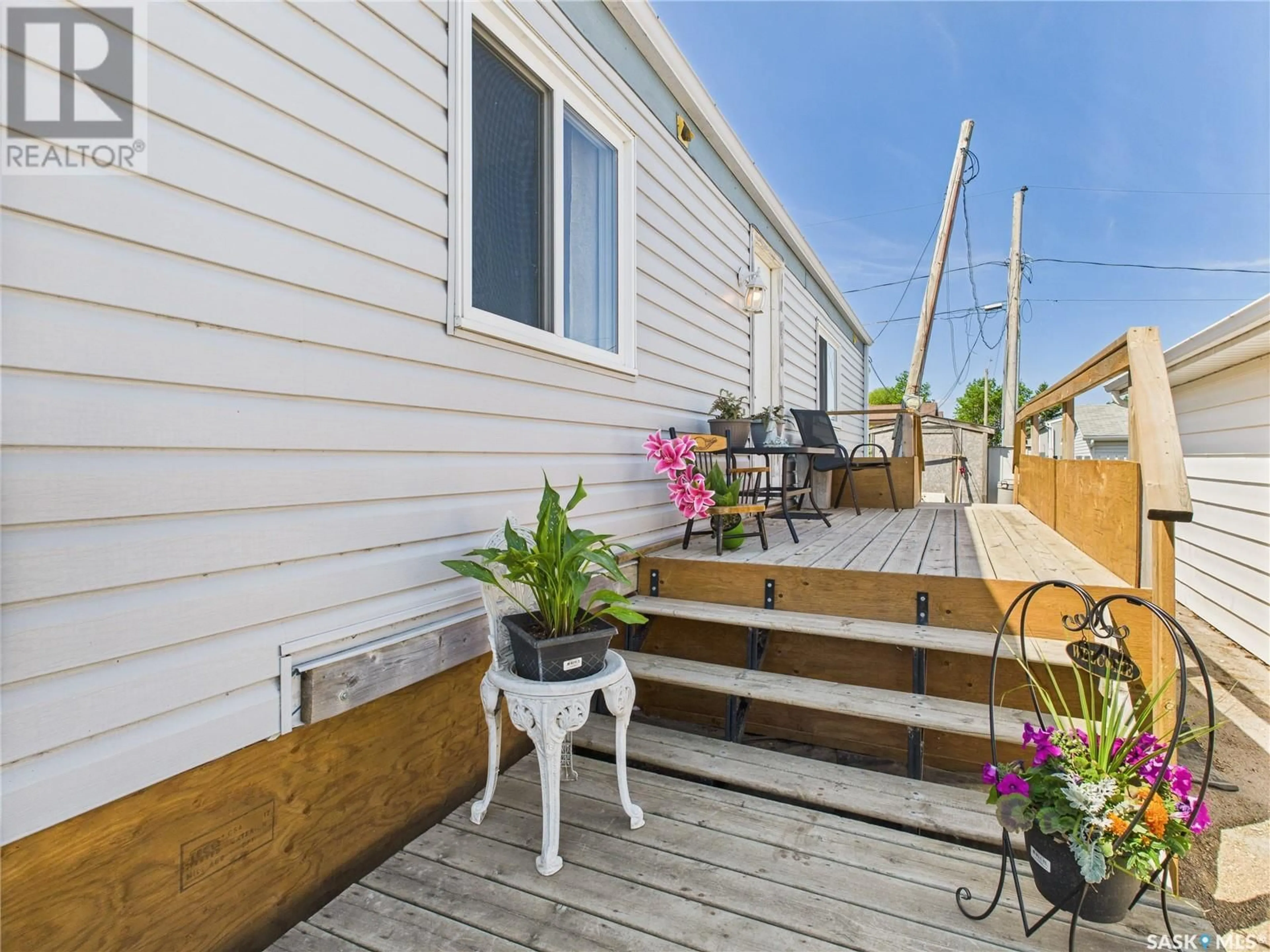 Patio, street for 45 1ST STREET W, Birch Hills Saskatchewan S0J0G0