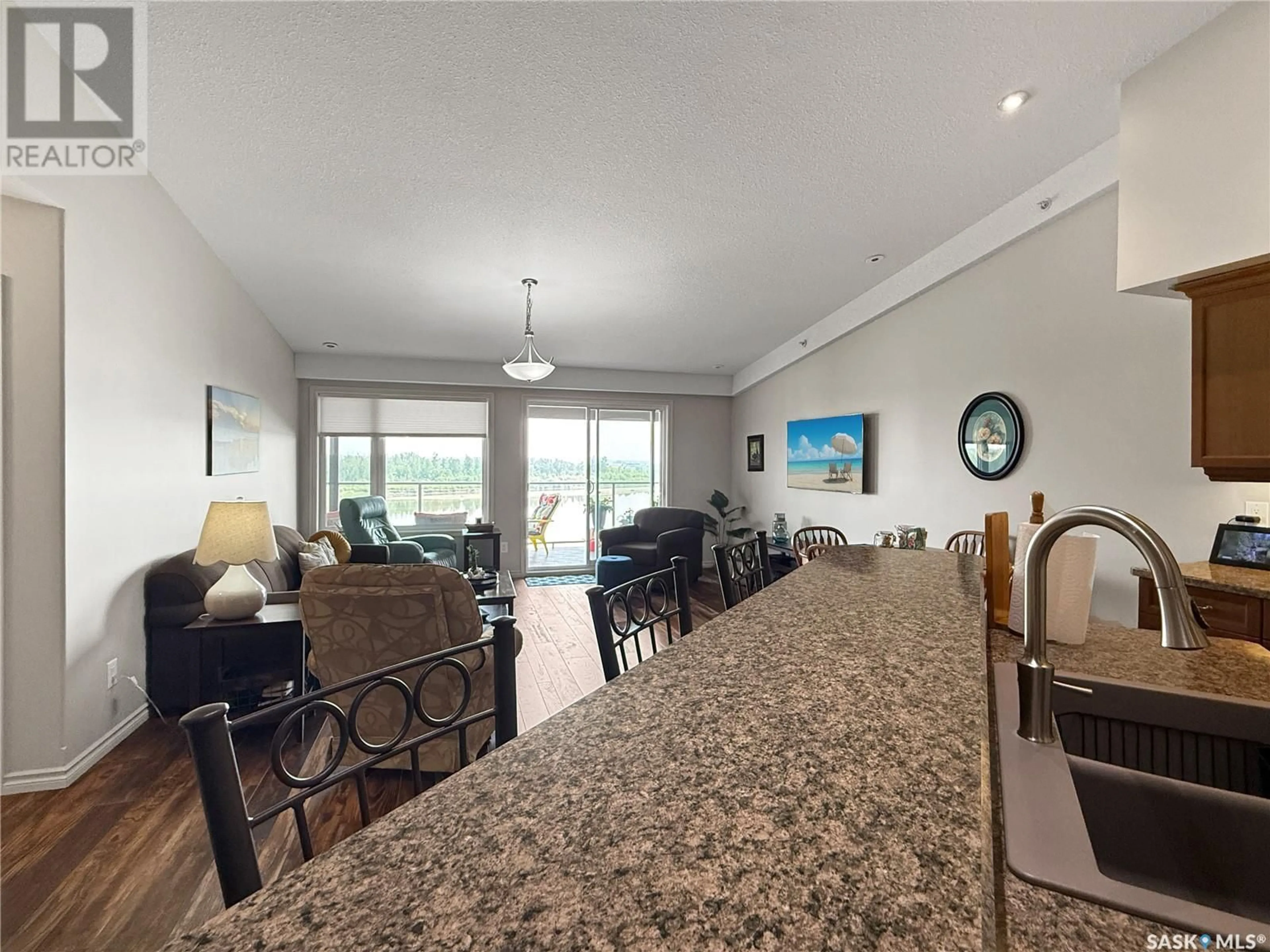 Living room with furniture, unknown for 1602 - 401 1ST STREET, Prince Albert Saskatchewan S6V1G7