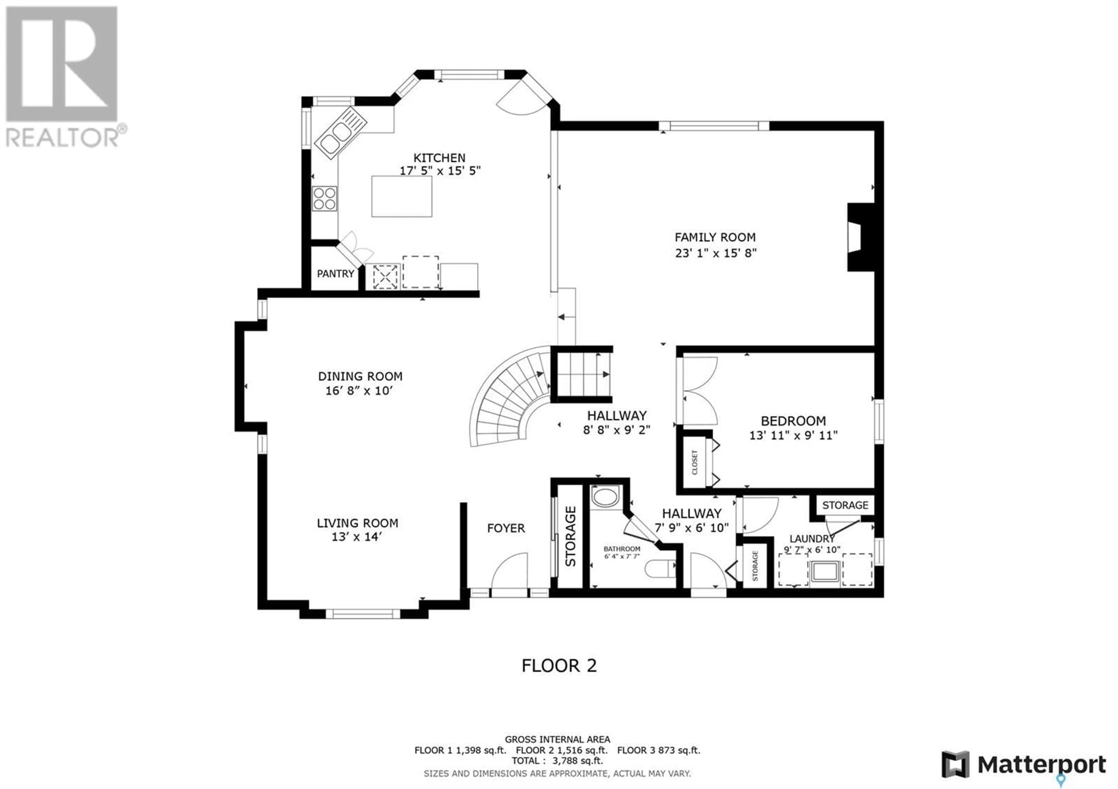 Floor plan for 922 BRAESIDE PLACE, Saskatoon Saskatchewan S7K1X5